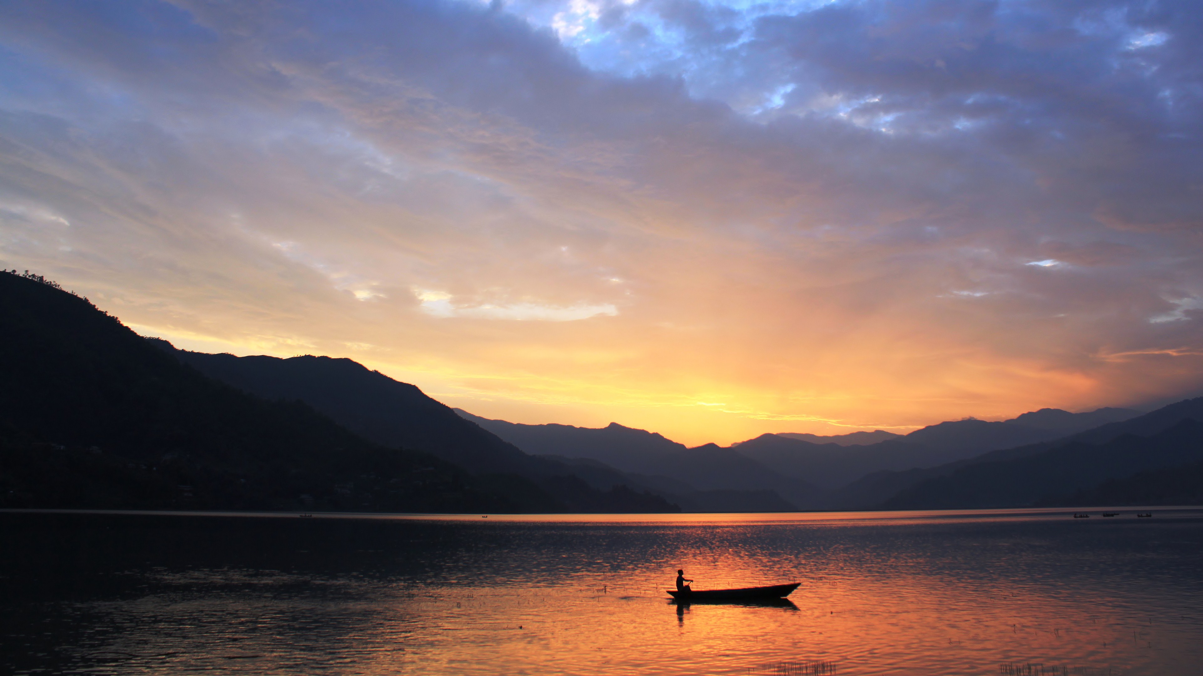 Озеро Куньминху закат
