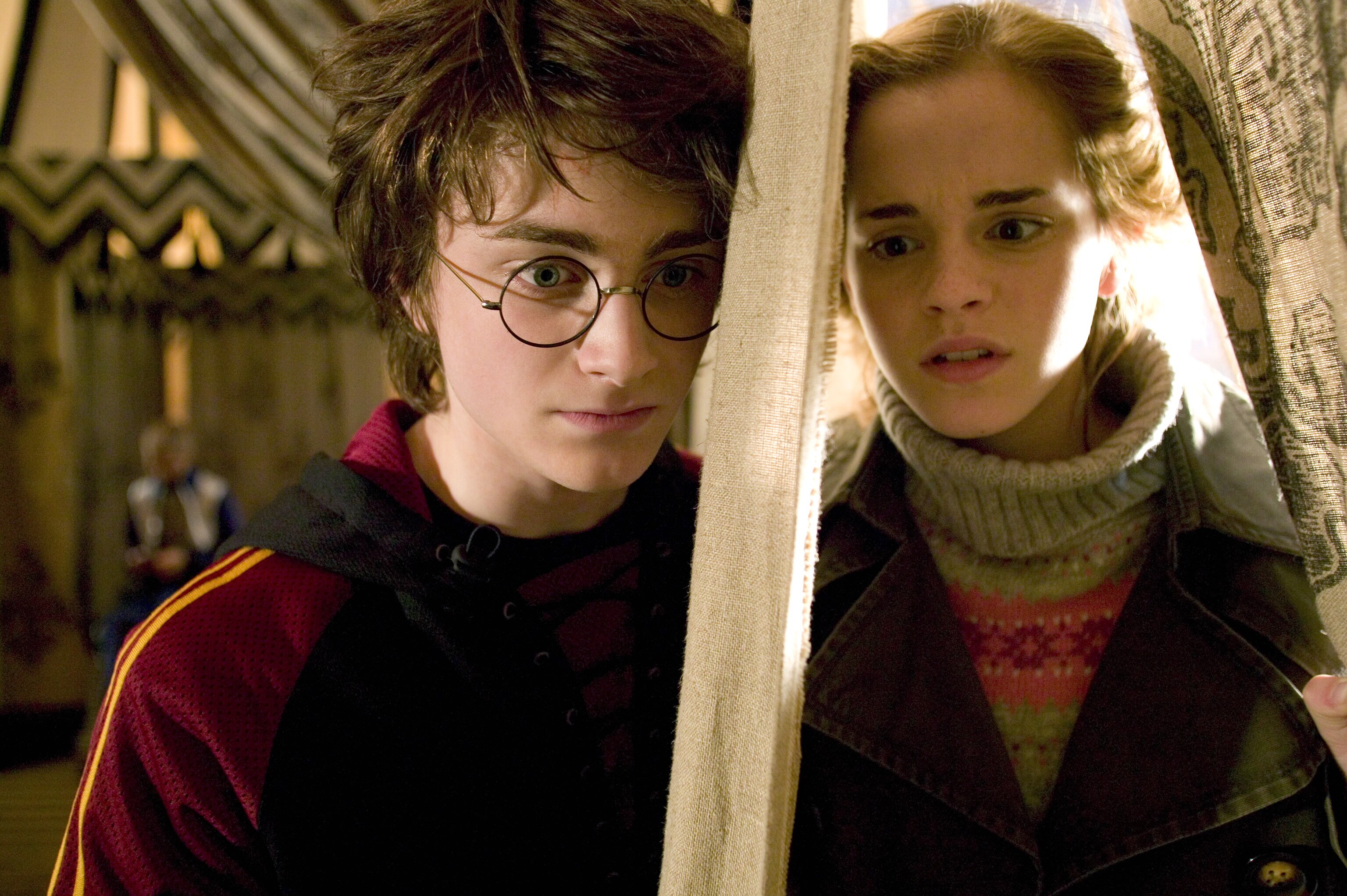 harry potter, movie, harry potter and the goblet of fire, daniel radcliffe, emma watson, hermione granger