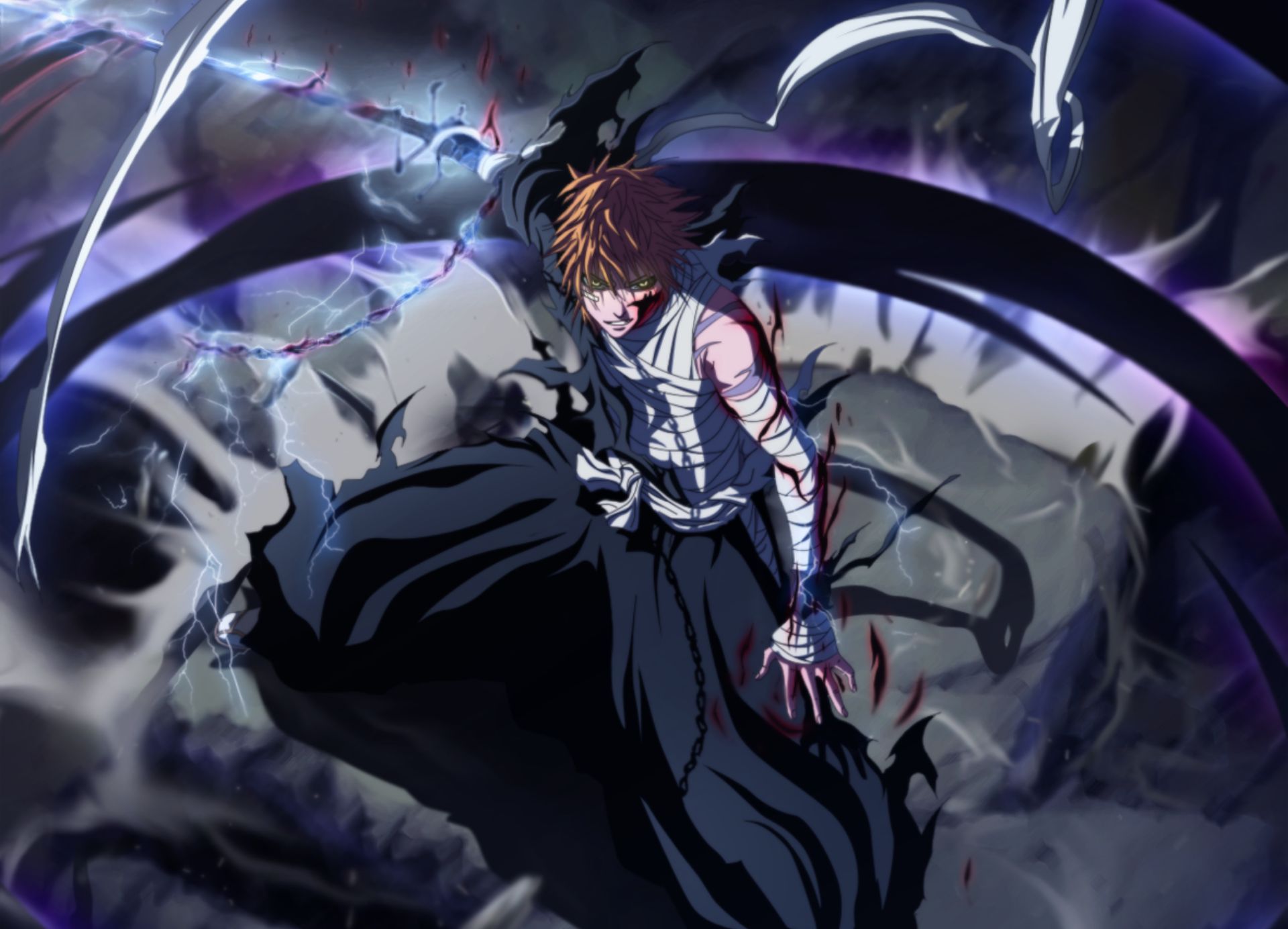 HD Bleach Ichigo Background.  Anime wallpaper download, Anime hd, Anime