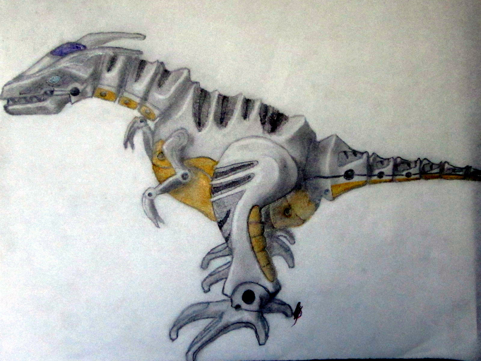Drawing Dinosaurs: Allosaurus fragilis