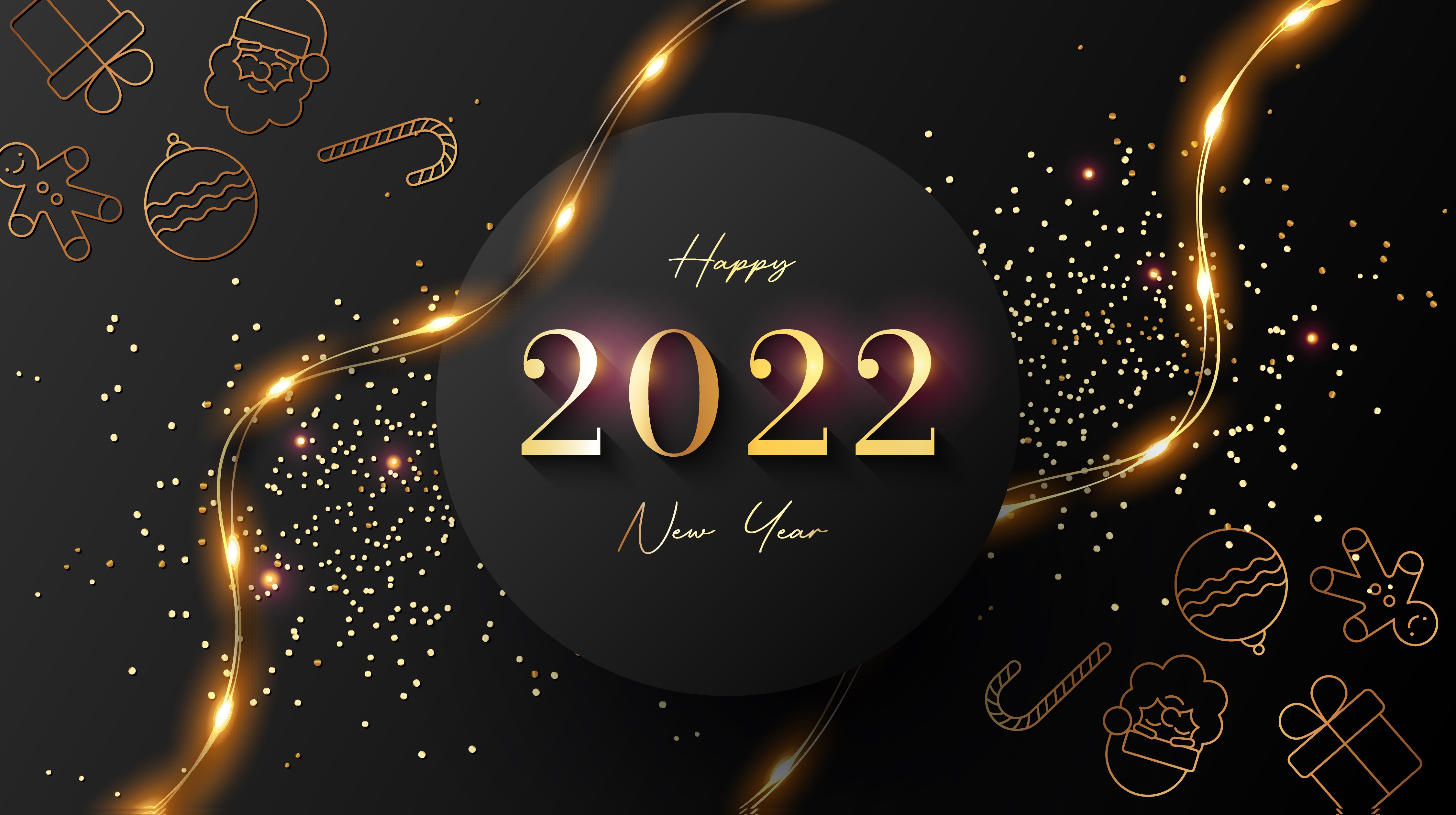 1054661 скачать обои новый год 2022, праздничные, с новым годом - заставки и картинки бесплатно