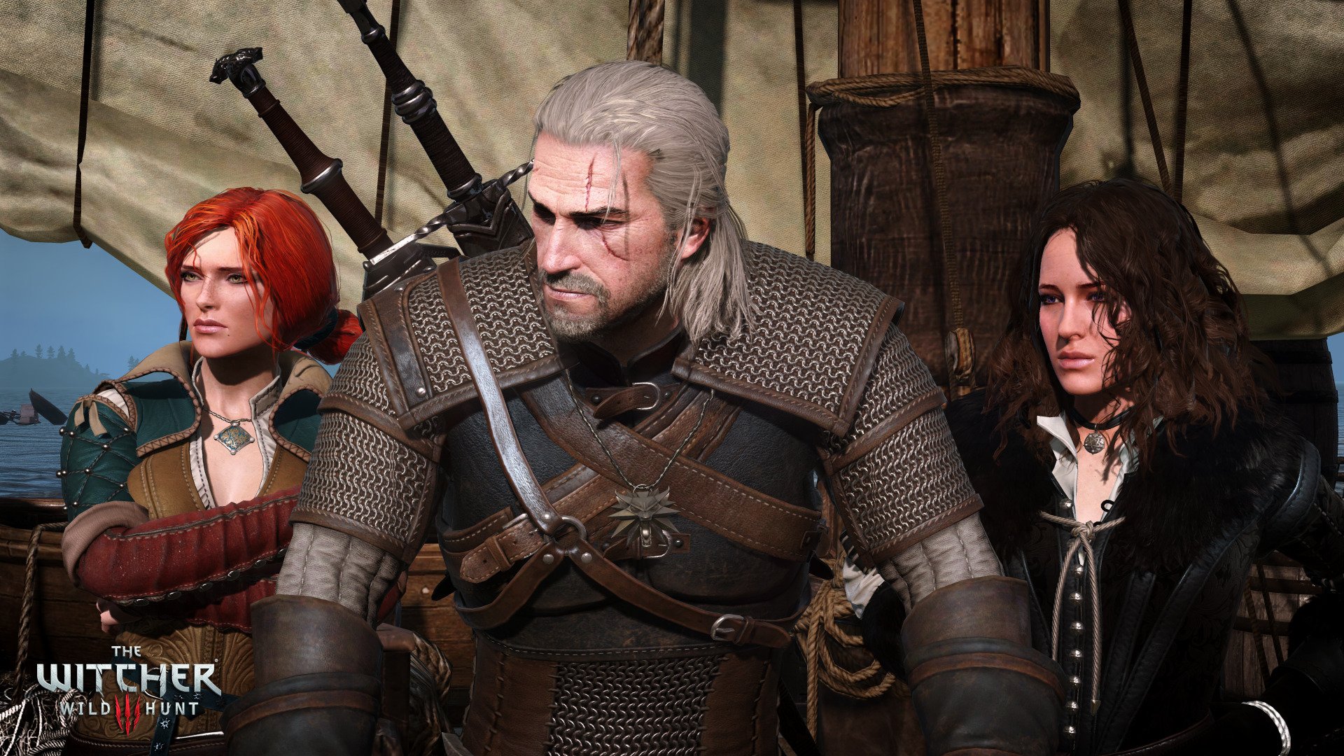 the witcher, video game, the witcher 3: wild hunt, geralt of rivia, triss merigold, yennefer of vengerberg