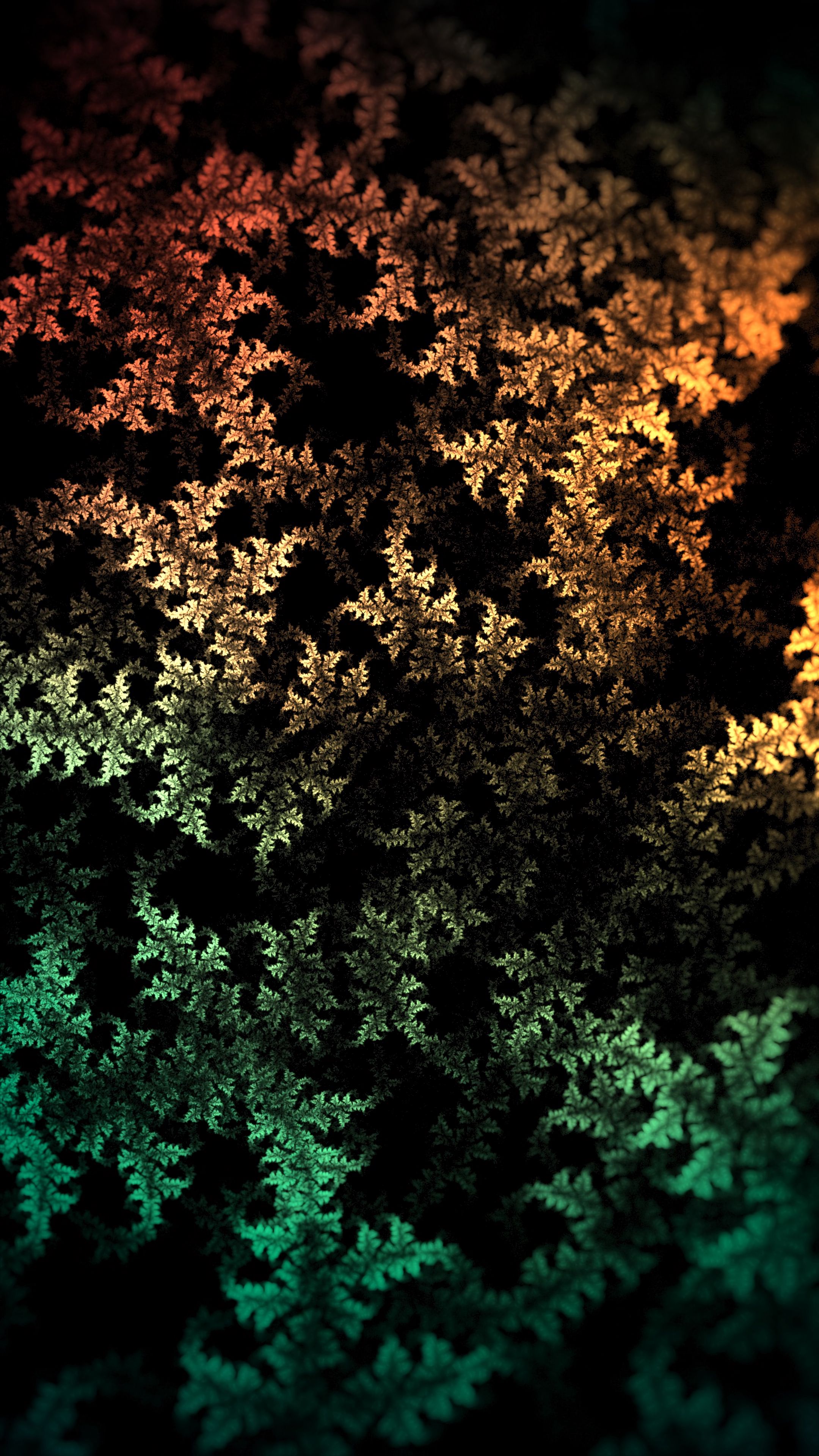 Download mobile wallpaper Fractal, Gradient, Motley, Abstract, Patterns, Multicolored for free.