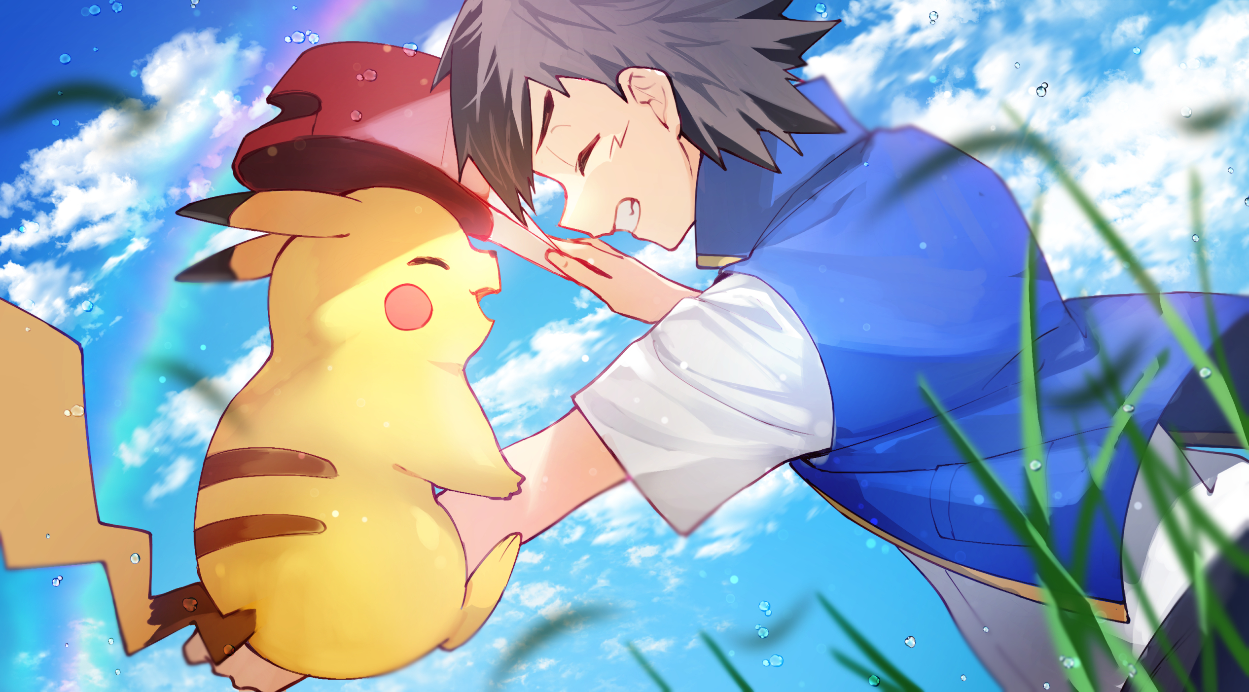 Wallpaper ID 371611  Anime Pokémon Phone Wallpaper Cap Ash Ketchum  1080x2220 free download