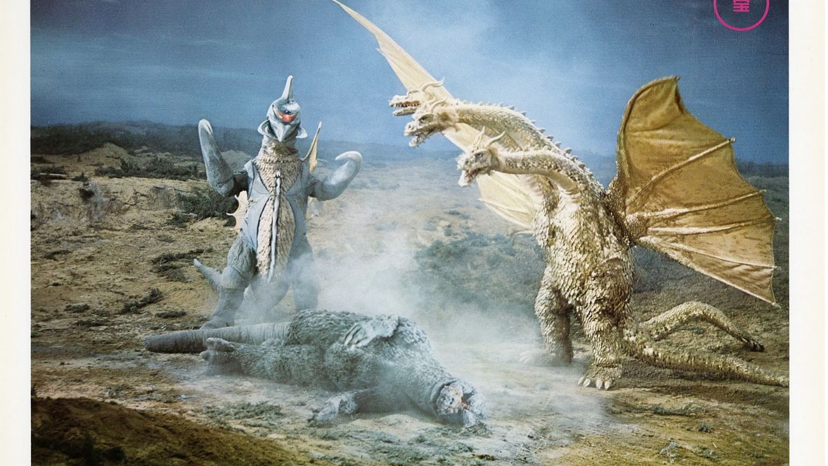 Годзилла против гайгана. Гайган 1972. Годзилла 1972. Godzilla vs Gigan 1972.