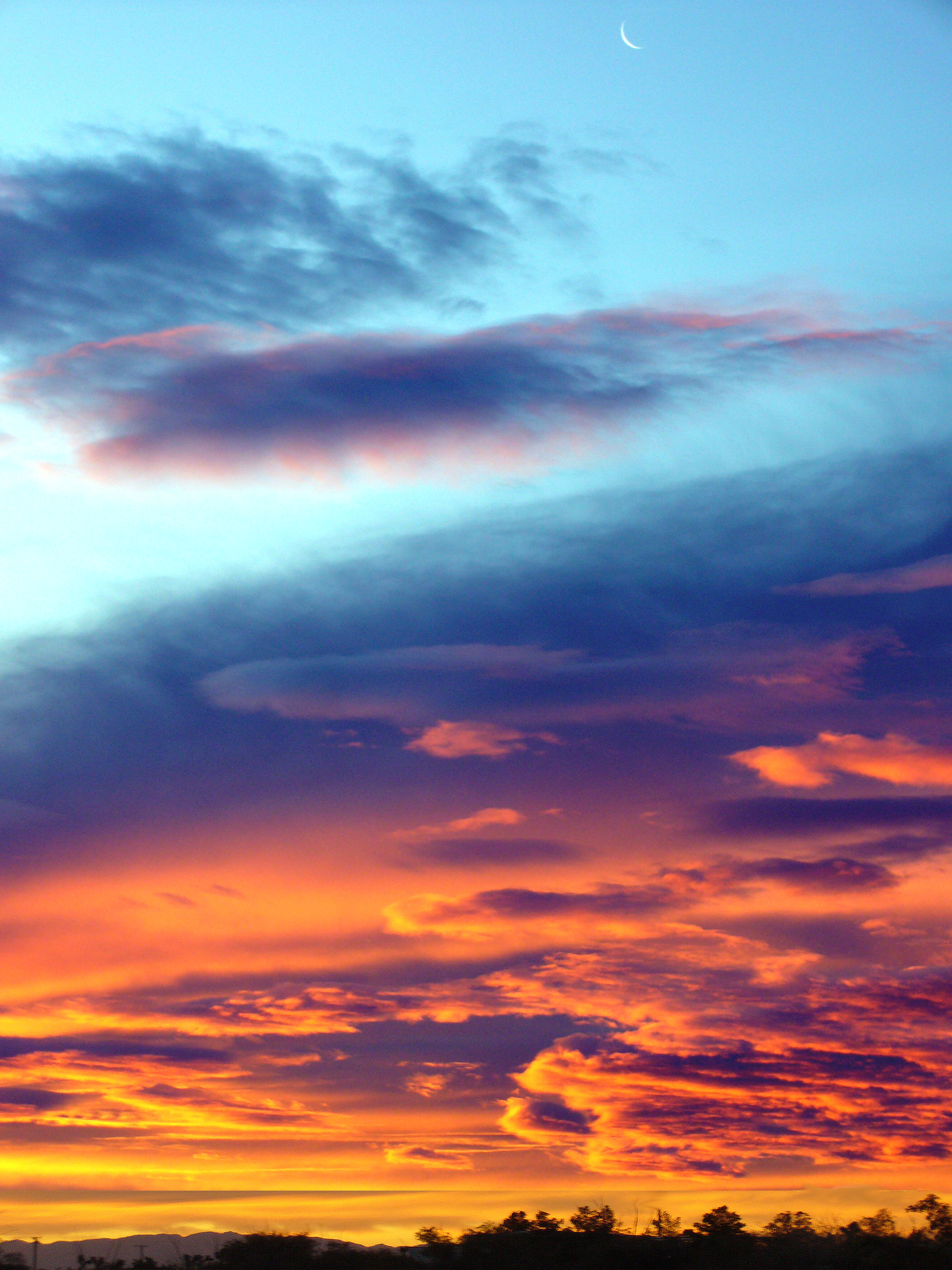 在您的 PC 桌面上免費下載 景观, 日落, 天空, 云 圖片