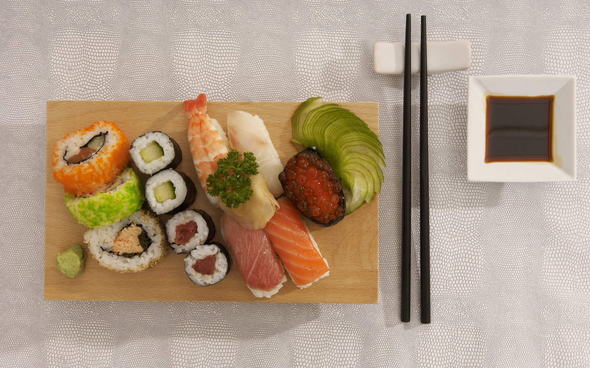 sushi, food mobile wallpaper