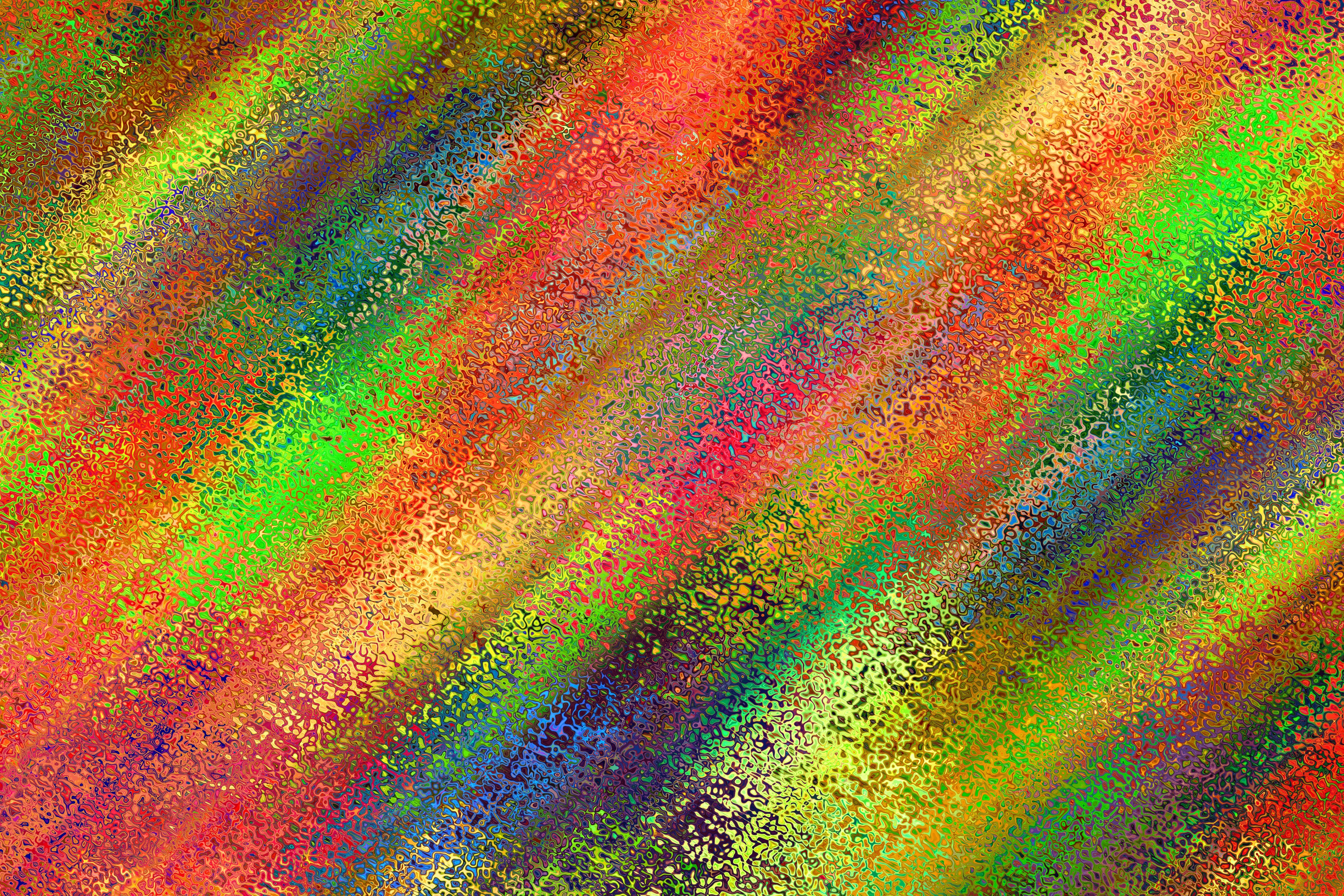Download mobile wallpaper Stains, Spots, Streaks, Motley, Divorces, Multicolored, Texture, Stripes, Textures for free.