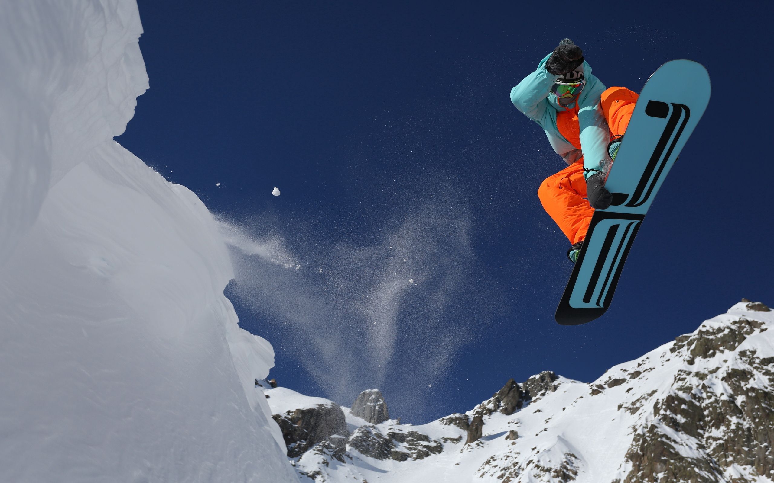 Baixe gratuitamente a imagem Montanhas, Snowboard, Neve, Esportes na área de trabalho do seu PC