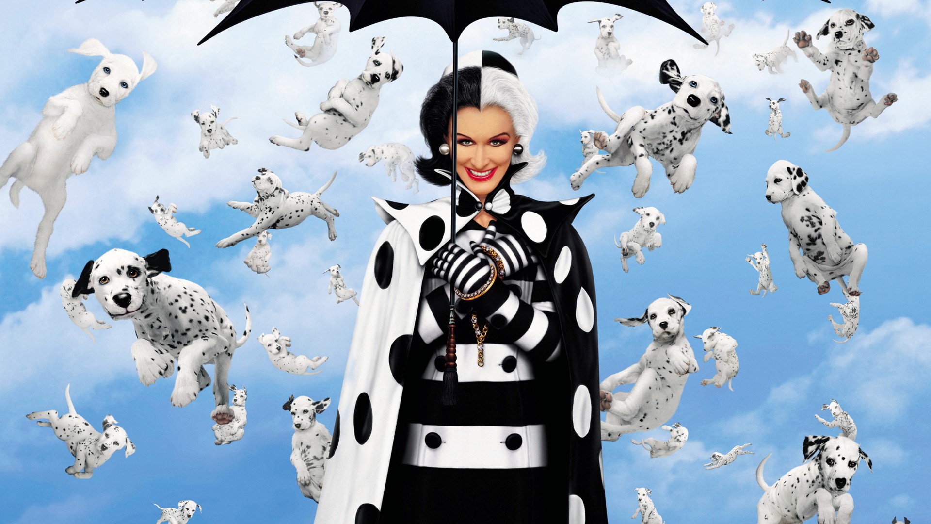 movie, 102 dalmatians, cruella de vil, dalmatian, dog HD wallpaper