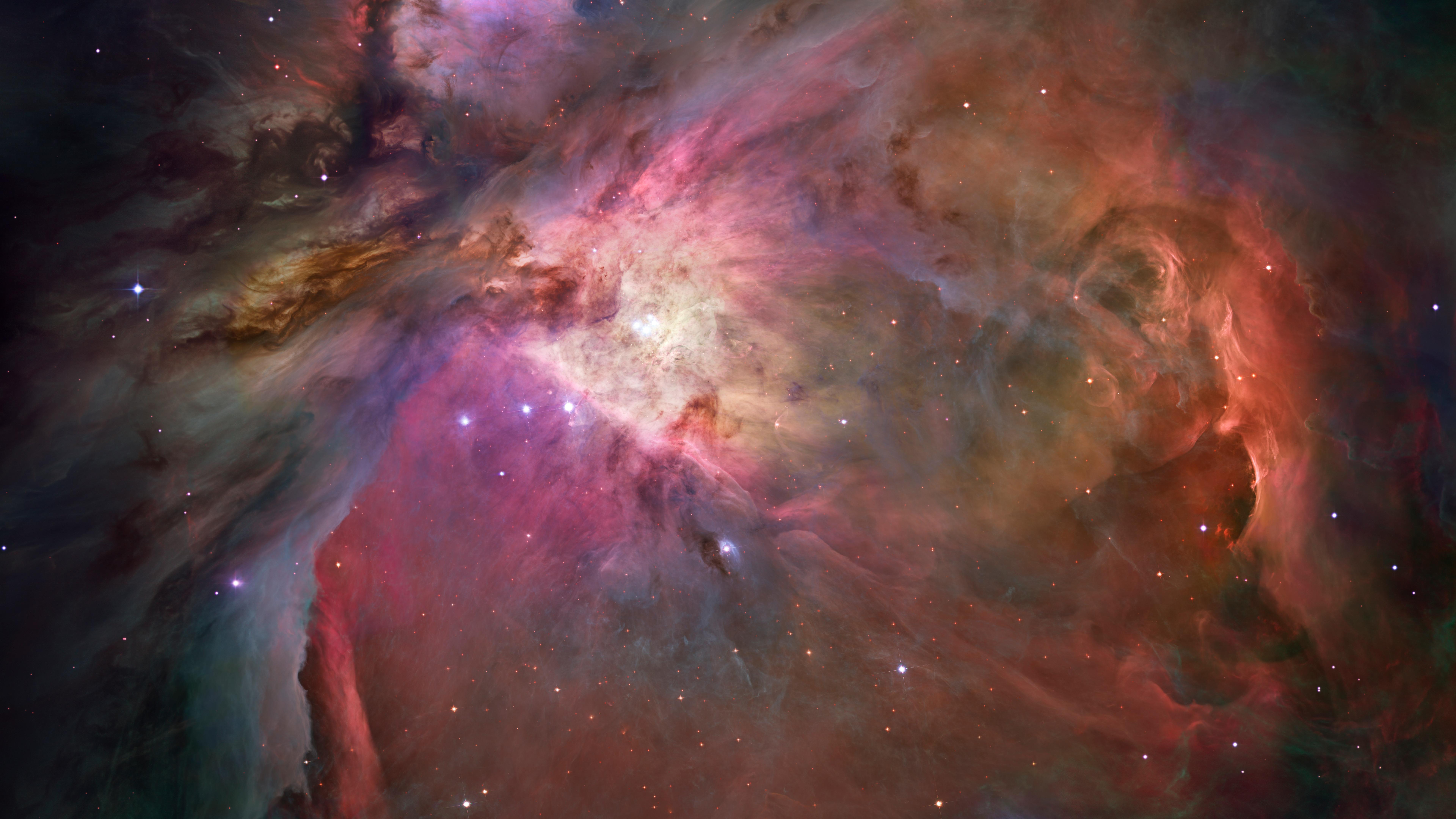 sci fi, nebula, orion nebula, stars HD wallpaper