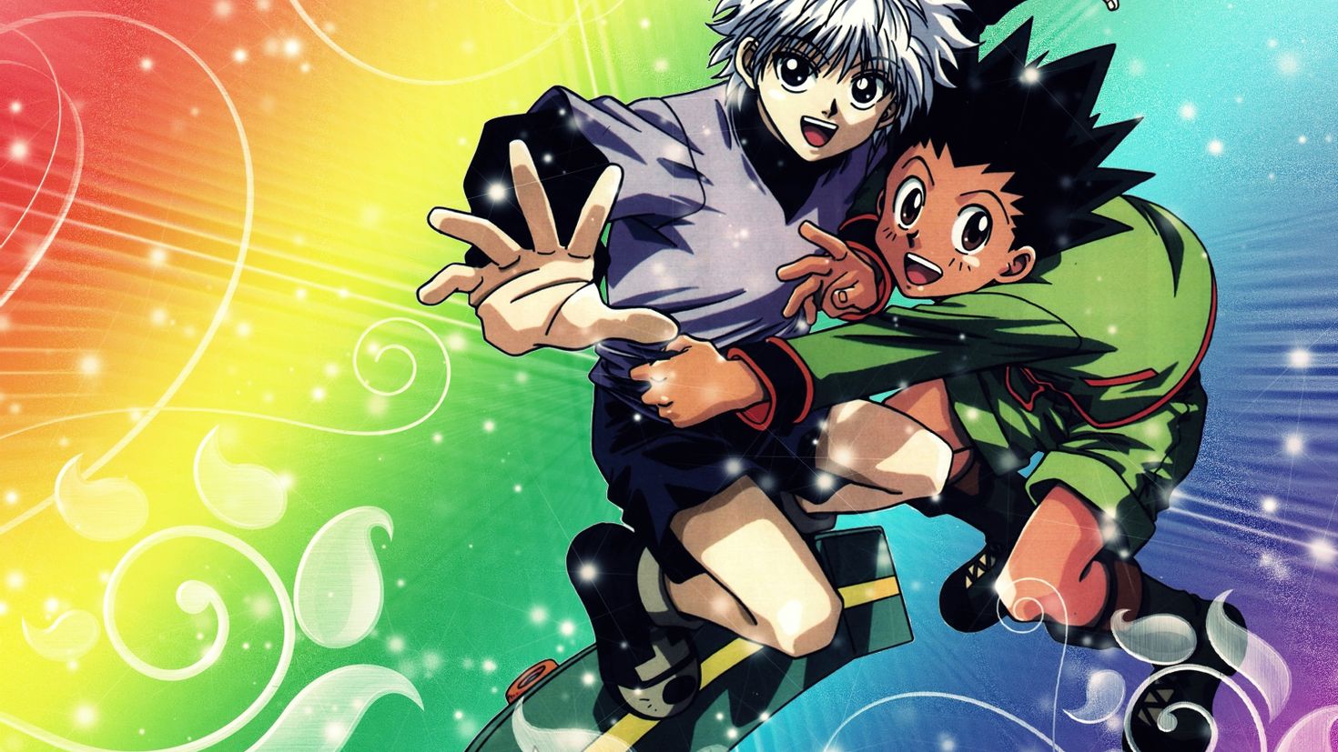 Hunter x hunter. Брат Киллуа Золдик. Хантер х Хантер 2011 Киллуа. Killua Zoldyck. Киллуа кроссовер.