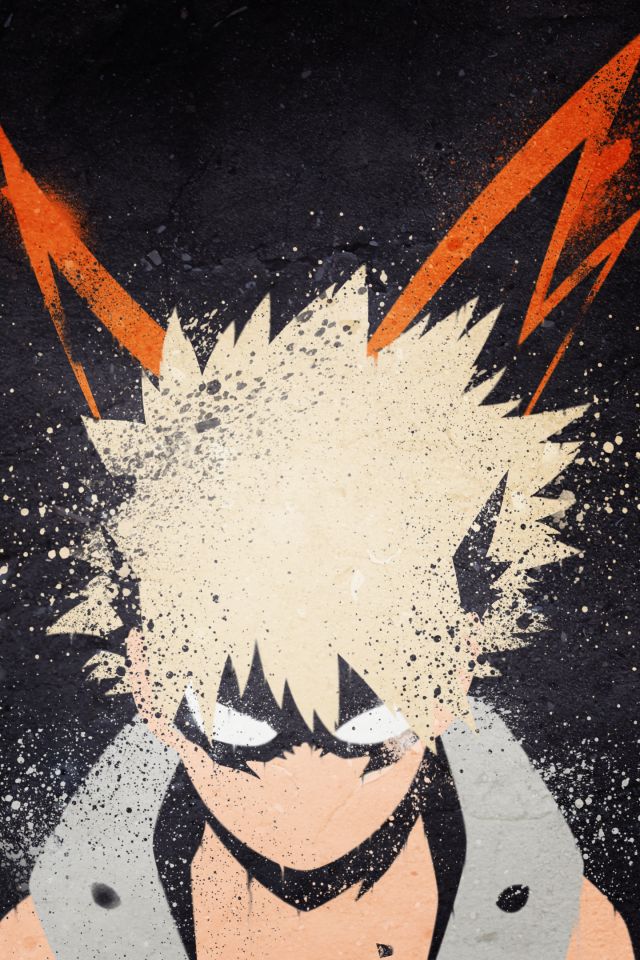 2048x2048 Resolution Katsuki Bakugou From My Hero Academia Ipad Air  Wallpaper - Wallpapers Den