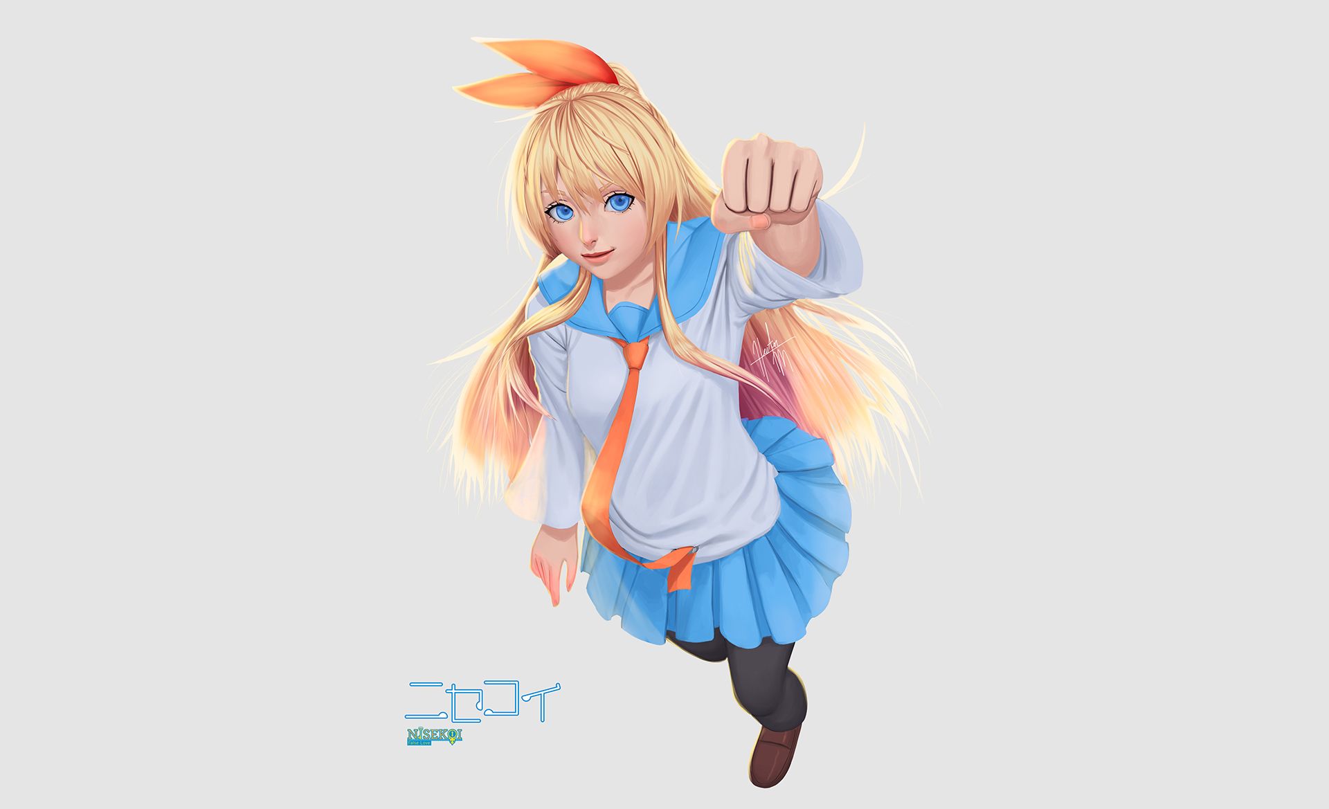 Kirisaki Chitoge - Wallpaper & HD Wallpapers - WallHere