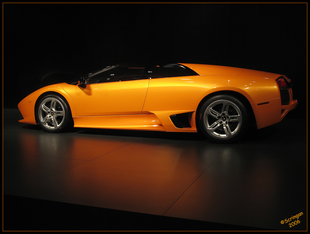 Download mobile wallpaper Lamborghini, Lamborghini Murcielago, Vehicles, Lamborghini Murciélago, Orange Car for free.
