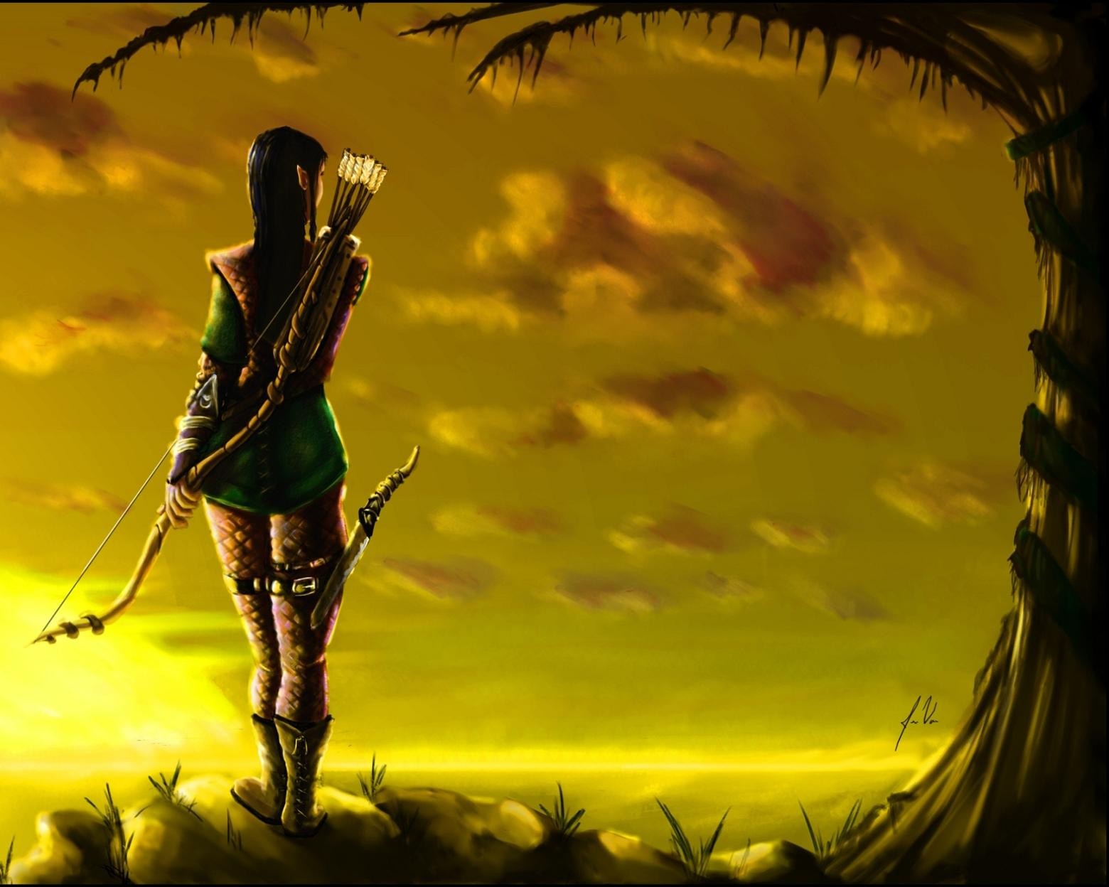 archer, fantasy High Definition image