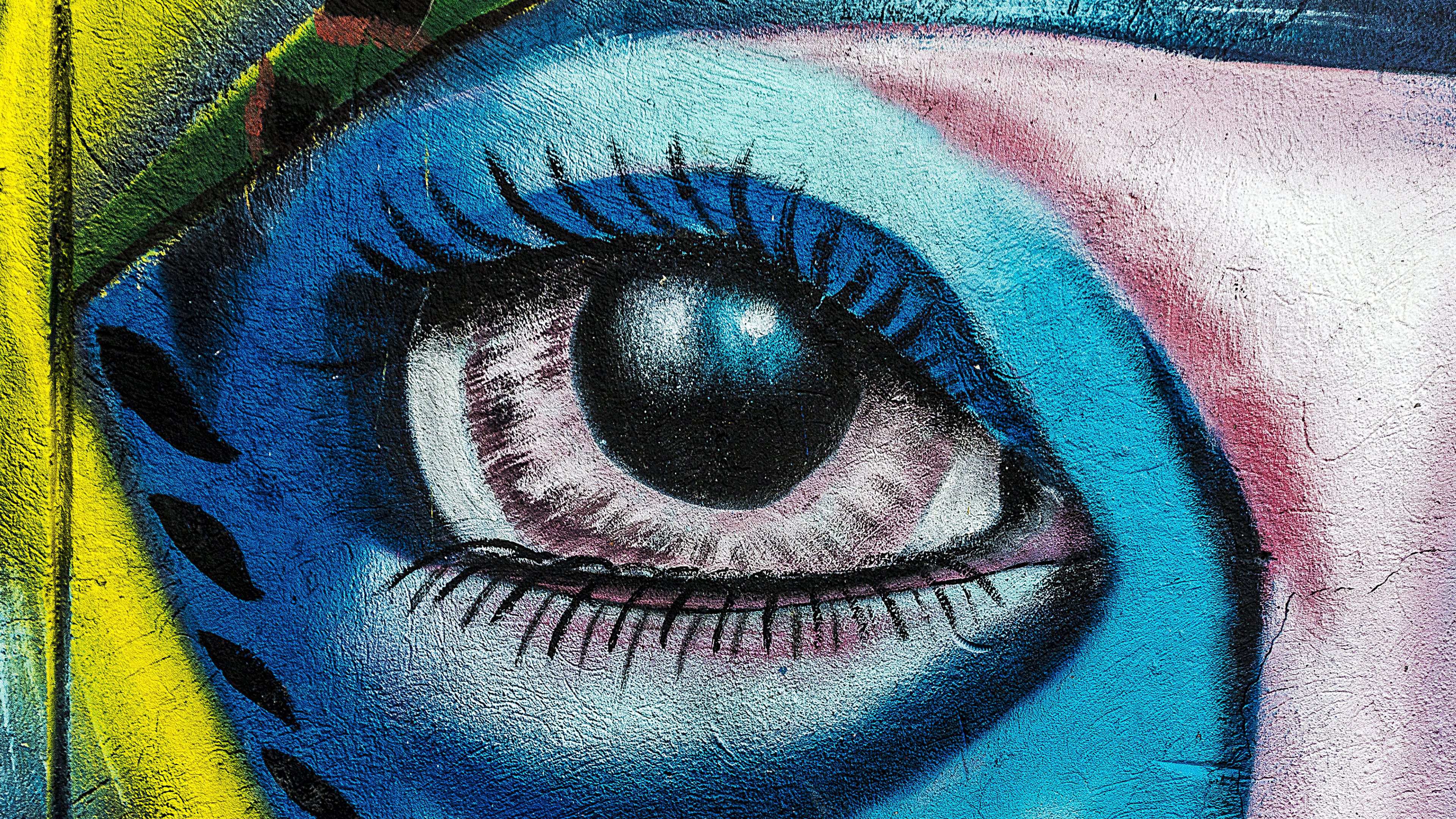 Голубые глаза рисунок