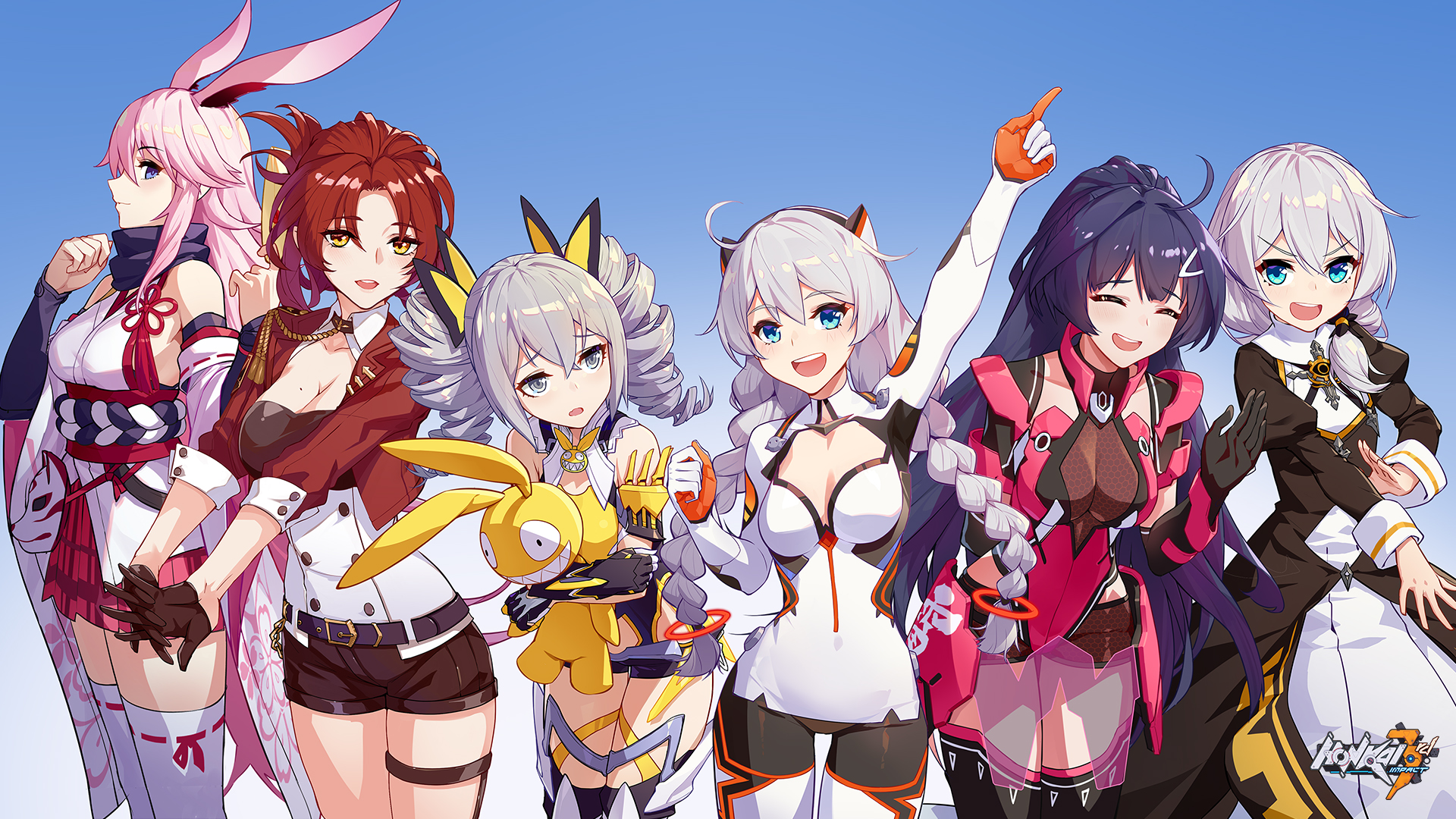 Honkai impact 3rd картинки