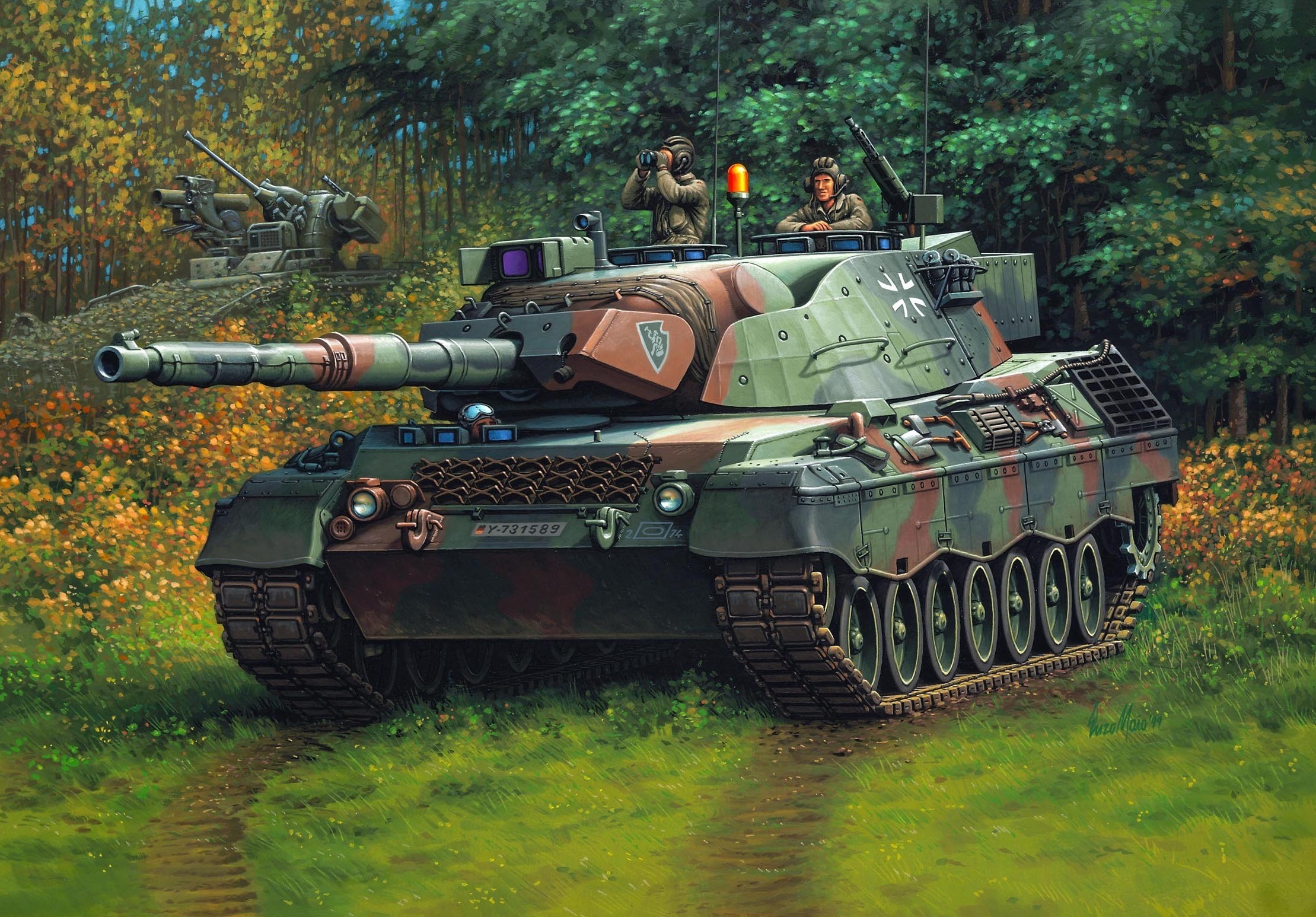 Танк Leopard 1а5