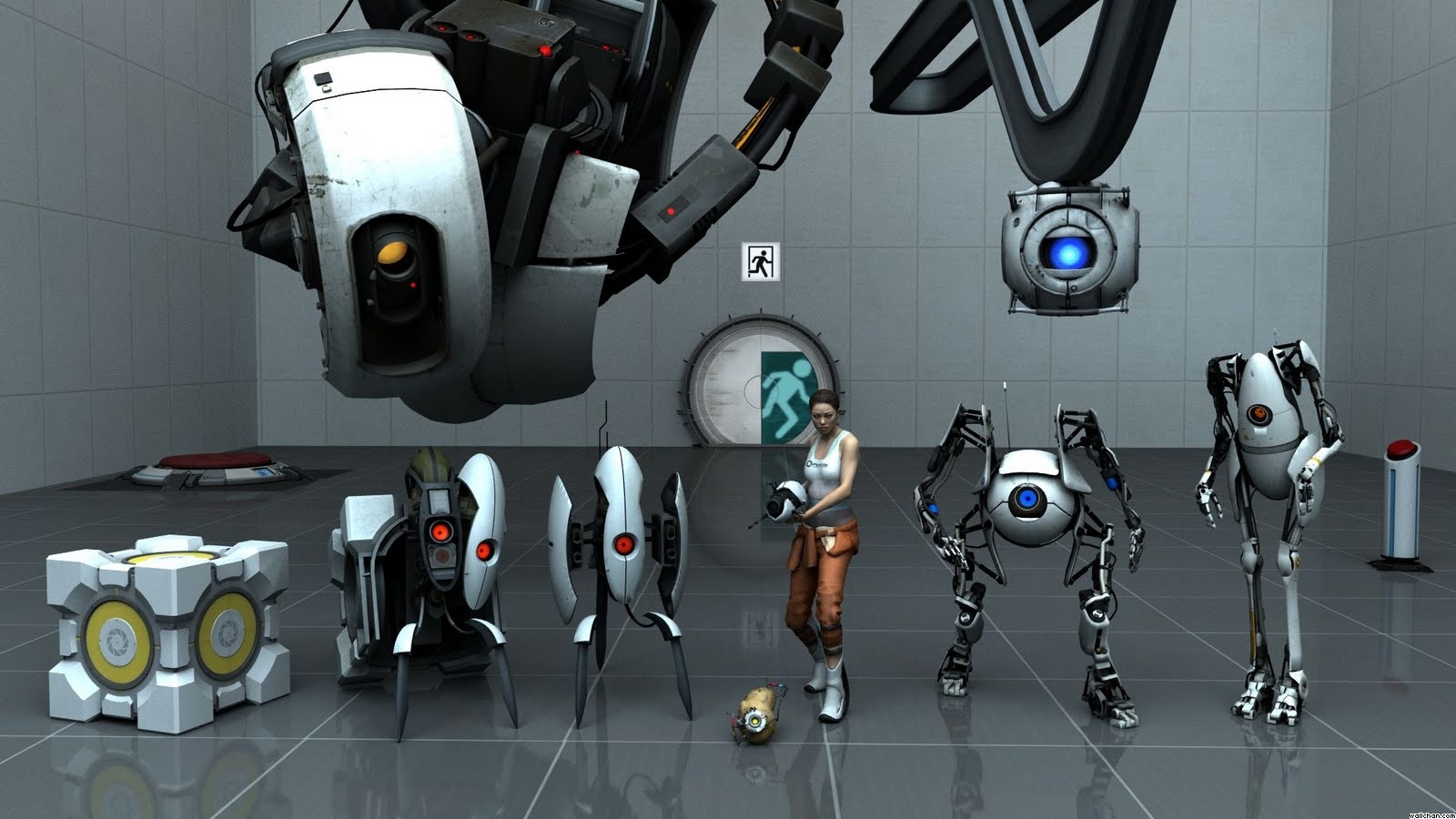 Portal 2 скины на роботов фото 21