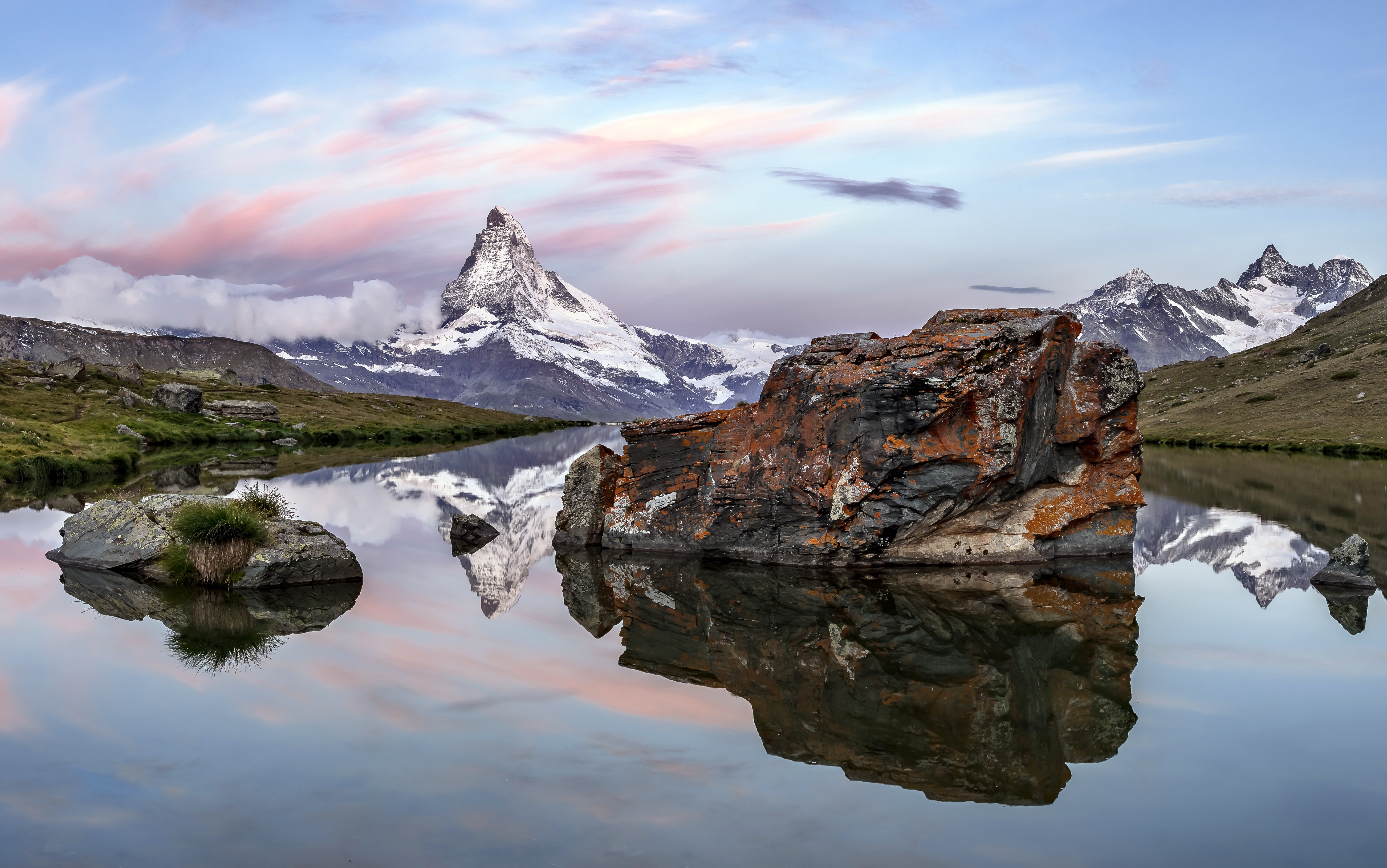 486611 免費下載壁紙 自然, 山, 阿尔卑斯山, 瑞士, 采尔马特, 山脉 屏保和圖片