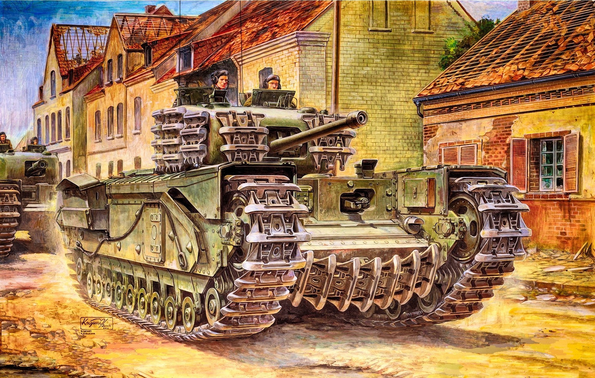 Iv vi ii. Танк Черчилль 1. Черчилль танк. Танк MK IV Черчилль. AFV Club af35s54 Churchill MK 3/75 мм.