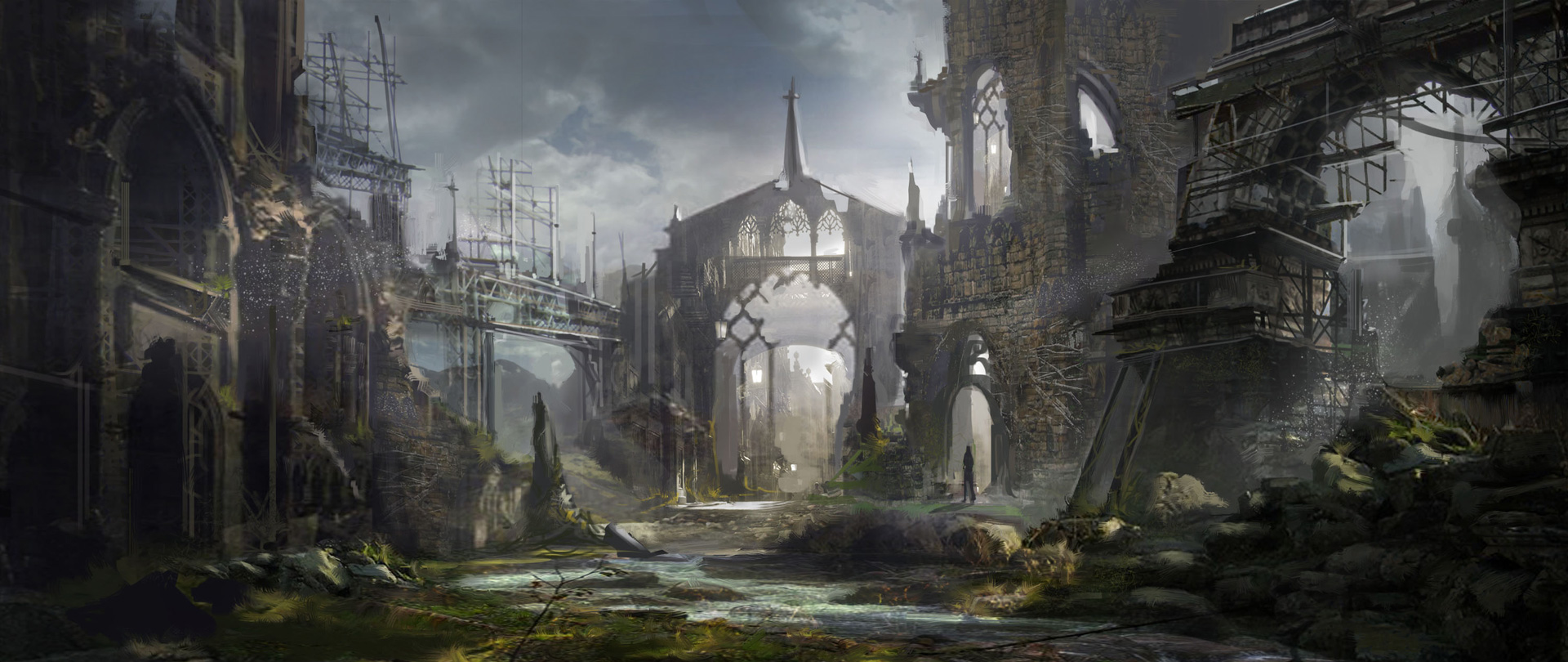 ruin, fantasy images