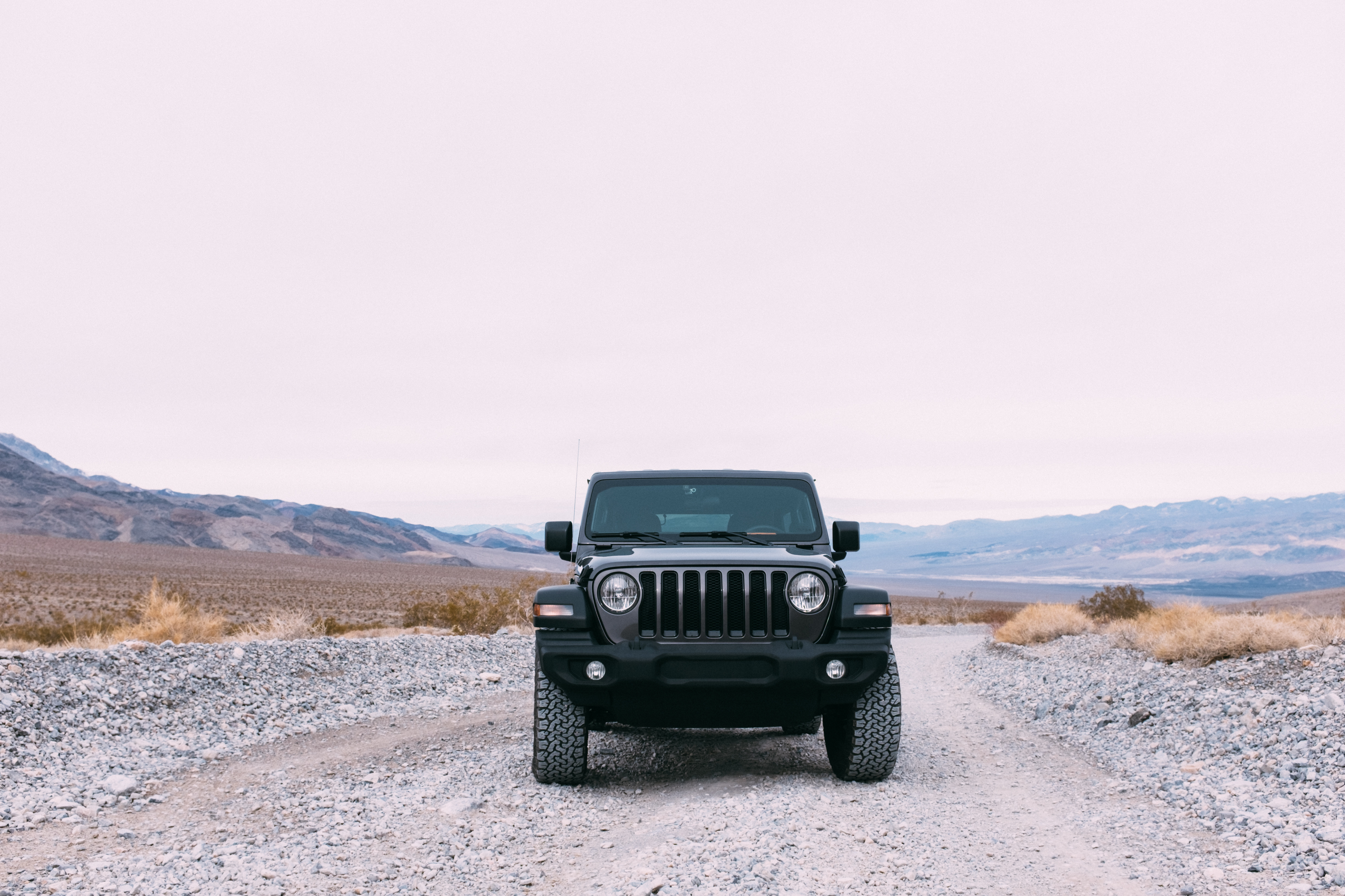 jeep, macro, road, car, suv, front view wallpapers for tablet