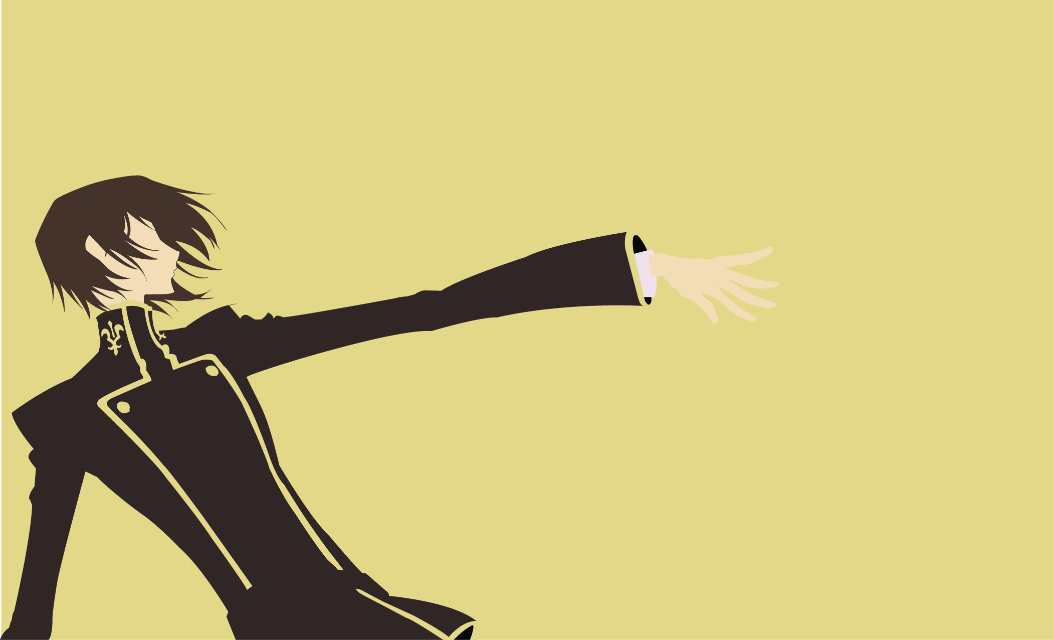 Download Lelouch Lamperouge Minimalist Anime Wallpaper