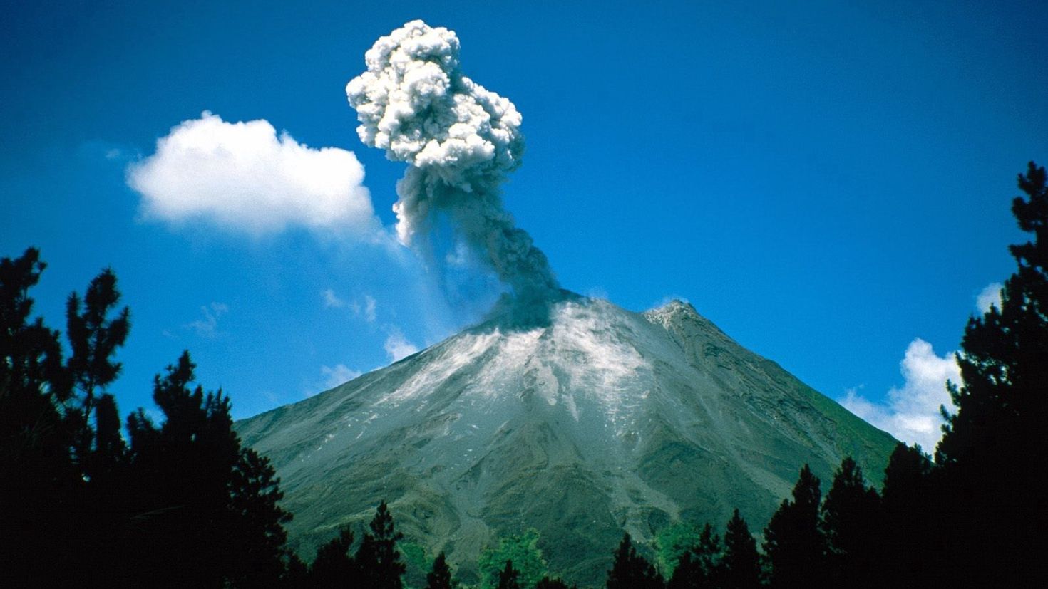 Вулкан чудо природы