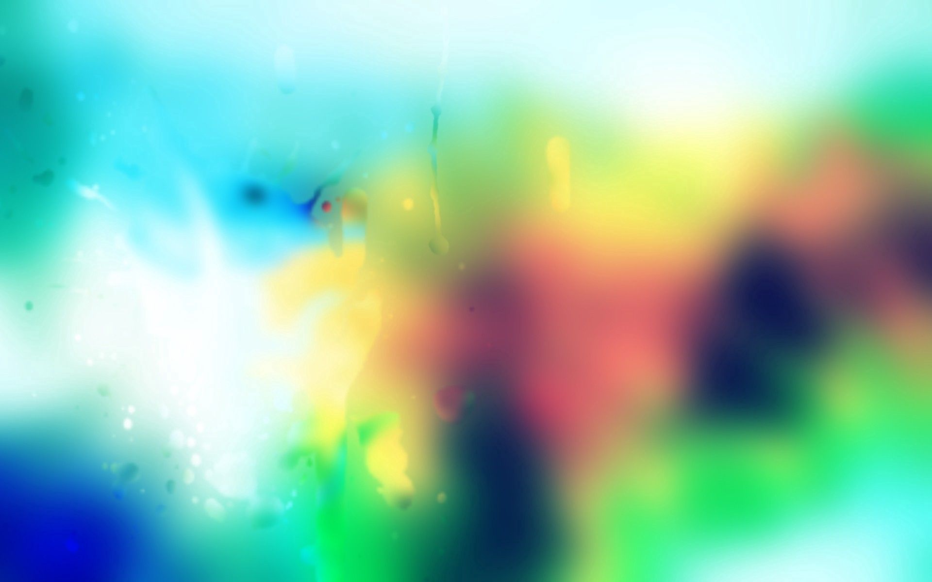 blur, color, colors, stains, abstract, drops, smooth, spots 4K