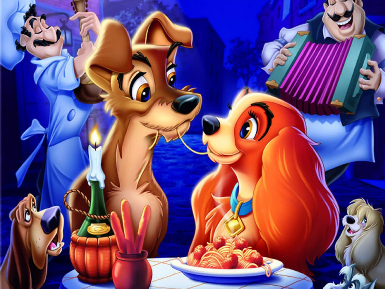 Free Images  Lady And The Tramp