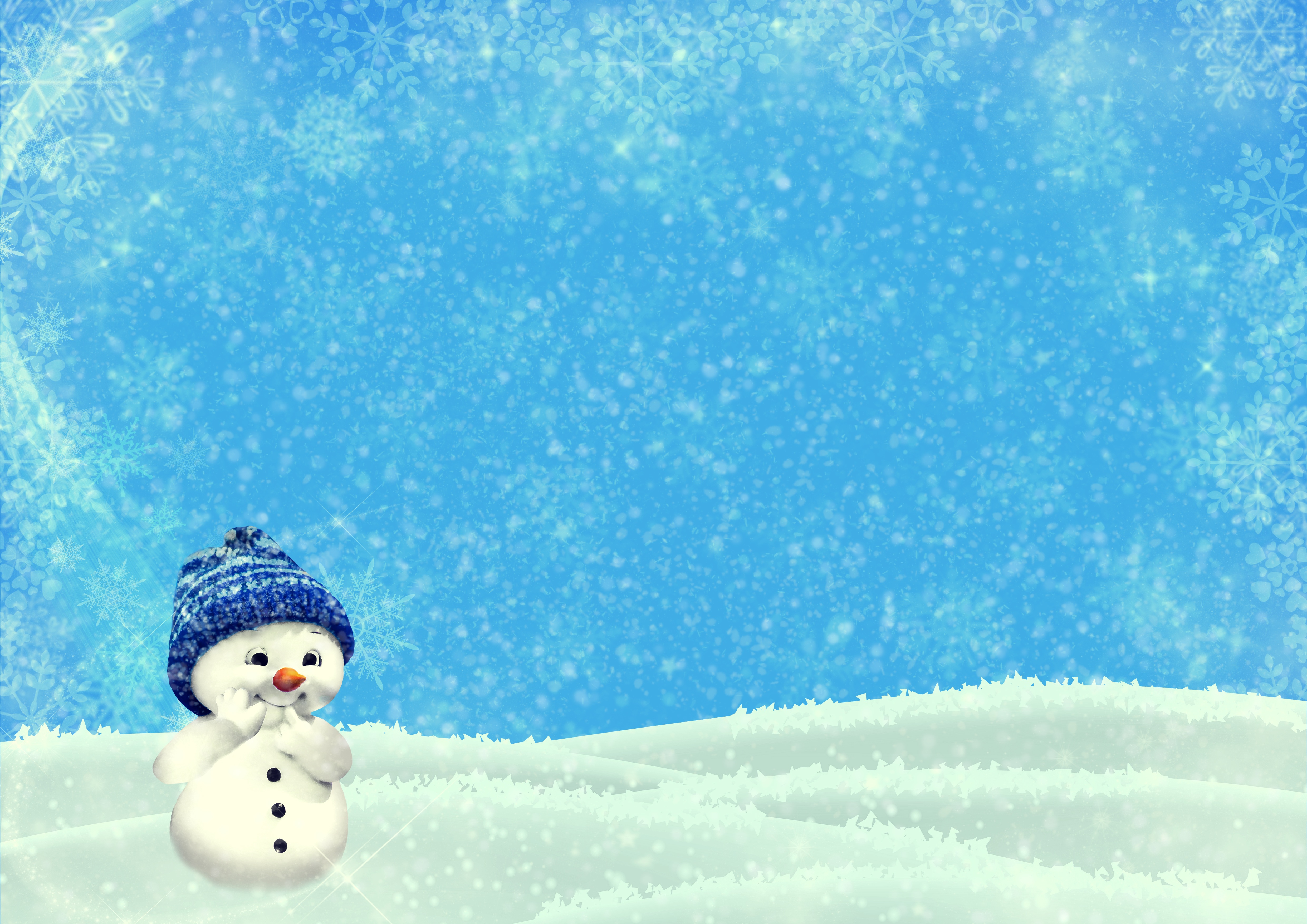 100235 télécharger l'image noël, nouvel an, chéri, fêtes, hiver, illustration, agréable, bonhomme de neige - fonds d'écran et économiseurs d'écran gratuits