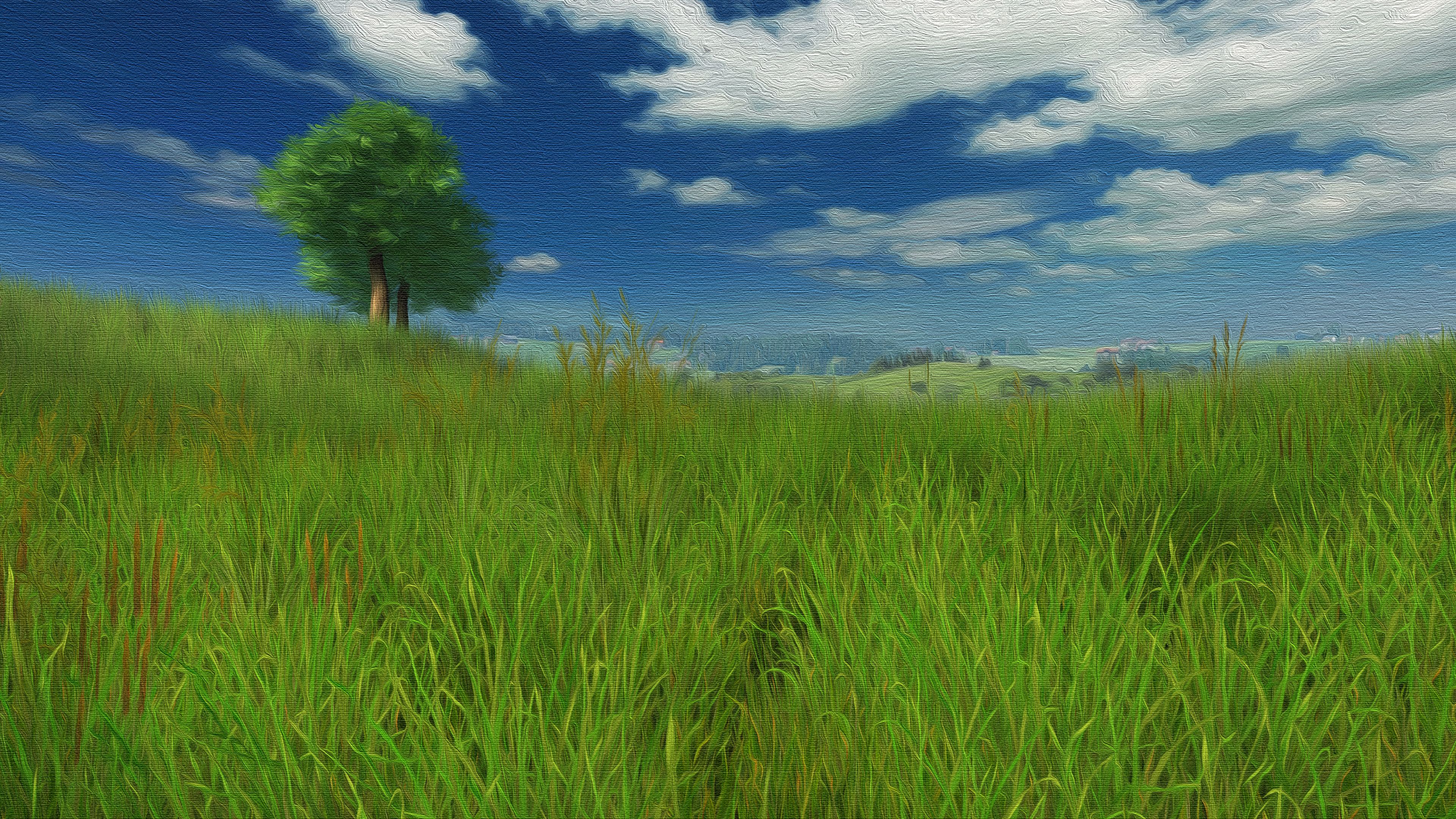 2d пейзаж трава