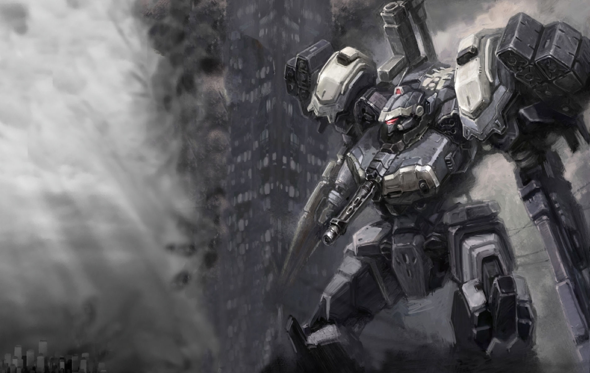 I made Armored Core wallpapers for my iPhone using images I found around  and adapted them : r/armoredcore