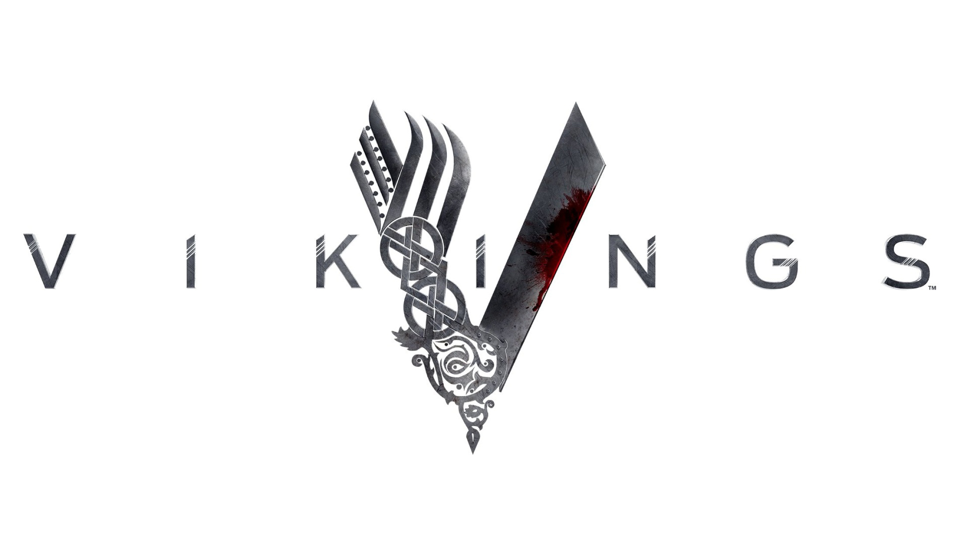 vikings (tv show), tv show, vikings, logo Smartphone Background