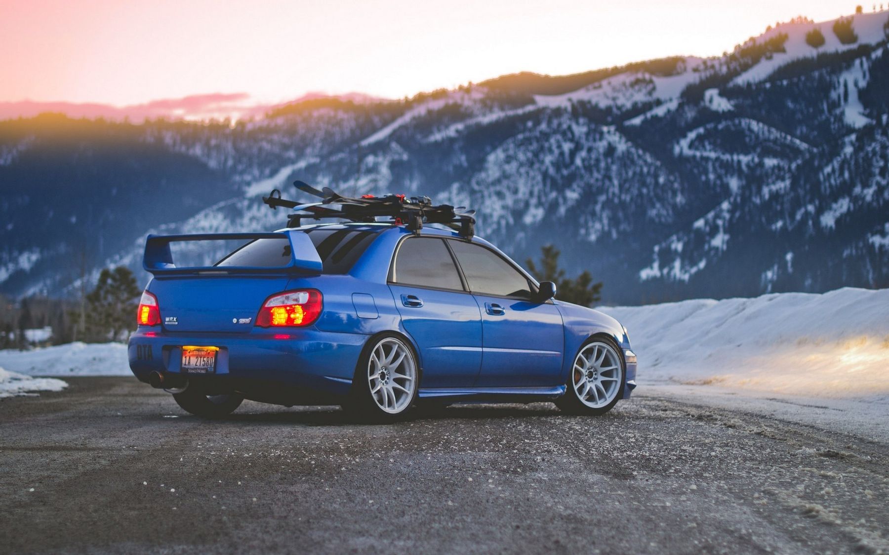 Subaru Impreza WRX STI зима