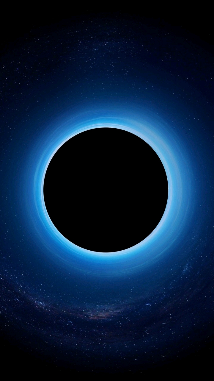 Download A Black Hole at the Center of Interstellar Journey Wallpaper   Wallpaperscom