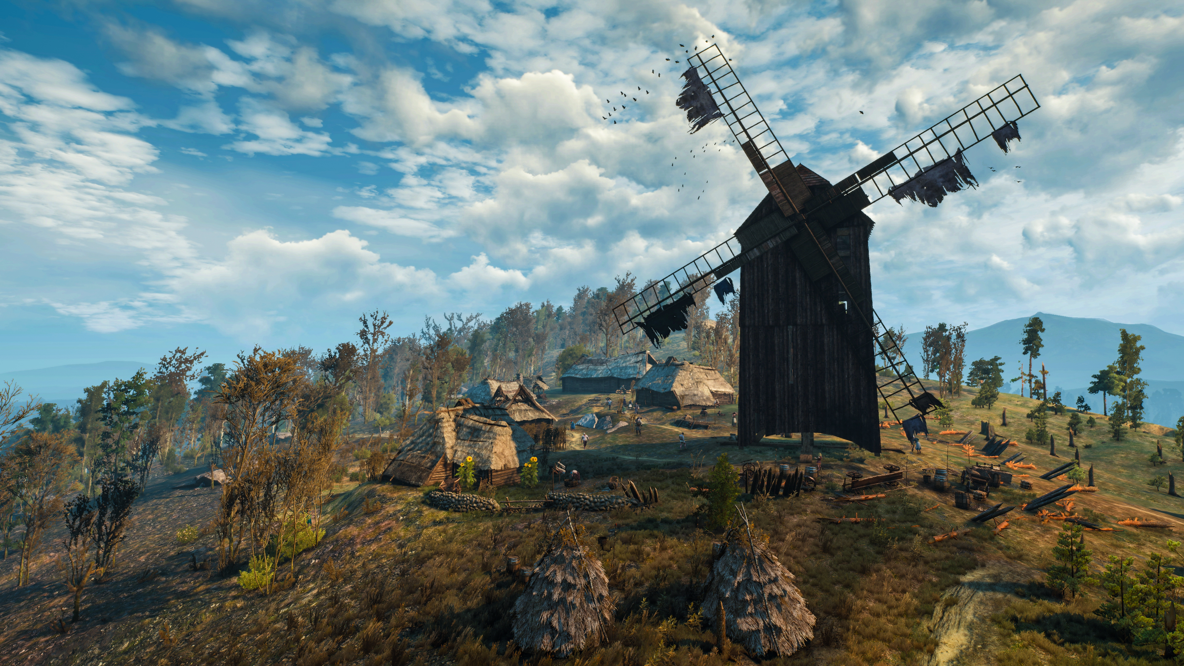 The witcher 3. The Witcher 3 Wild Hunt. Ведьмак 3: Дикая охота. Мельница Ведьмак 3. Ведьмак 3 фон мельница.