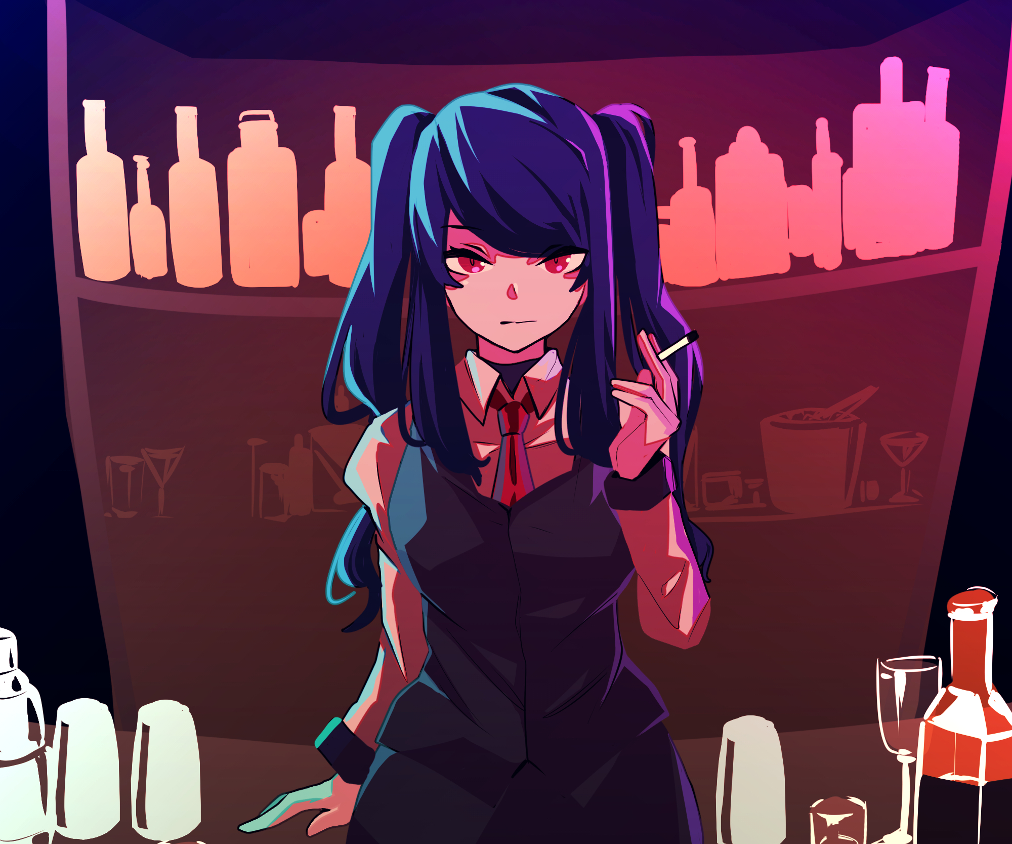 Va 11 hall a cyberpunk bartender jill фото 8