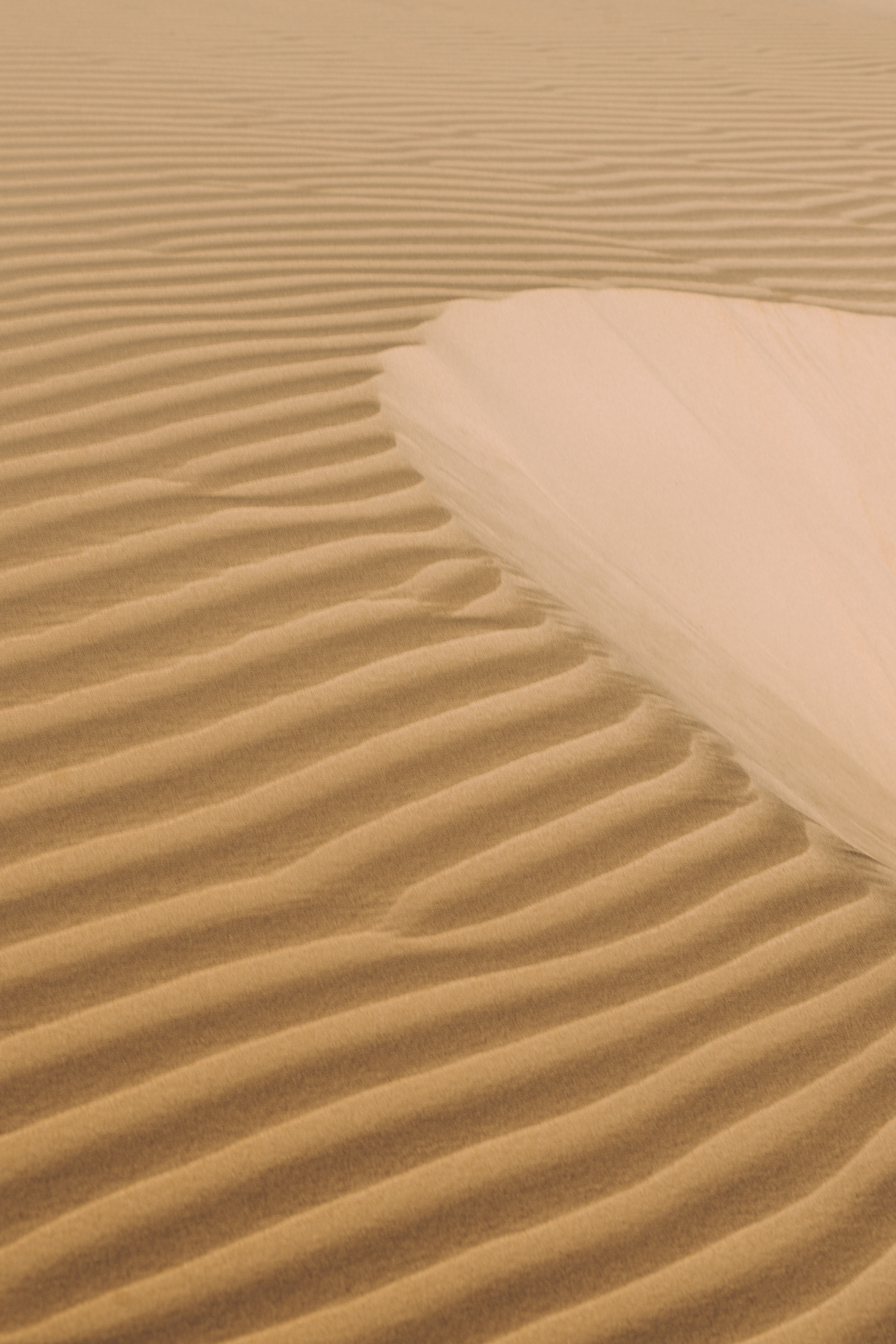 Download mobile wallpaper Waves, Sand, Wavy, Nature, Desert, Dunes for free.