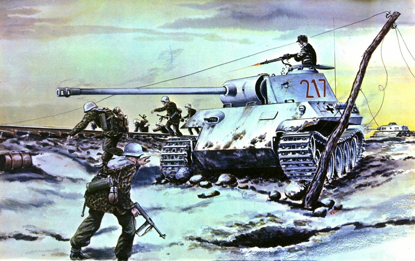 Солдат против танка