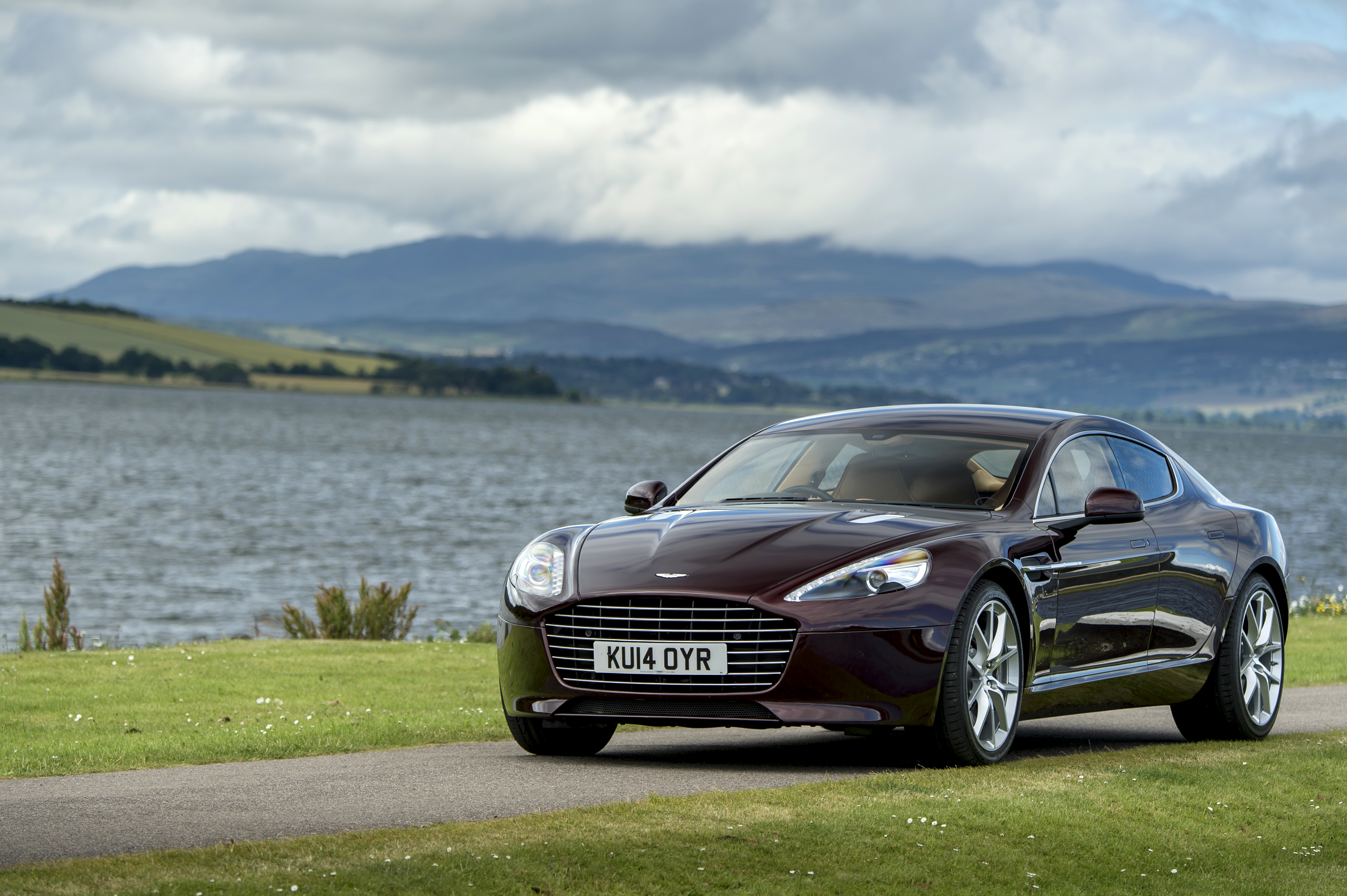 Download mobile wallpaper Rapide S, Side View, Aston Martin, Cars for free.