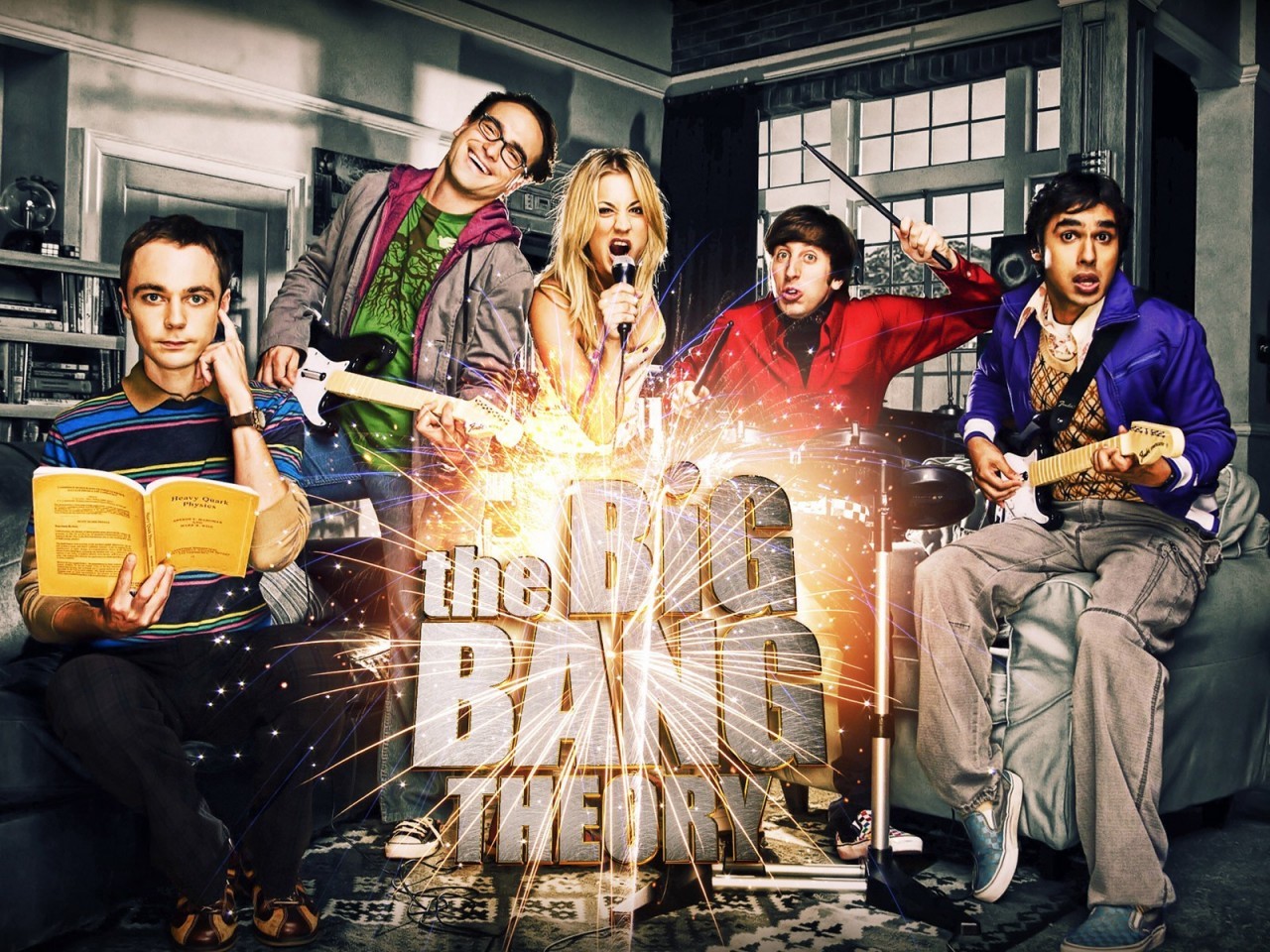 High Definition Big Bang Theory background