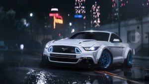 White Car Ultrawide Wallpapers