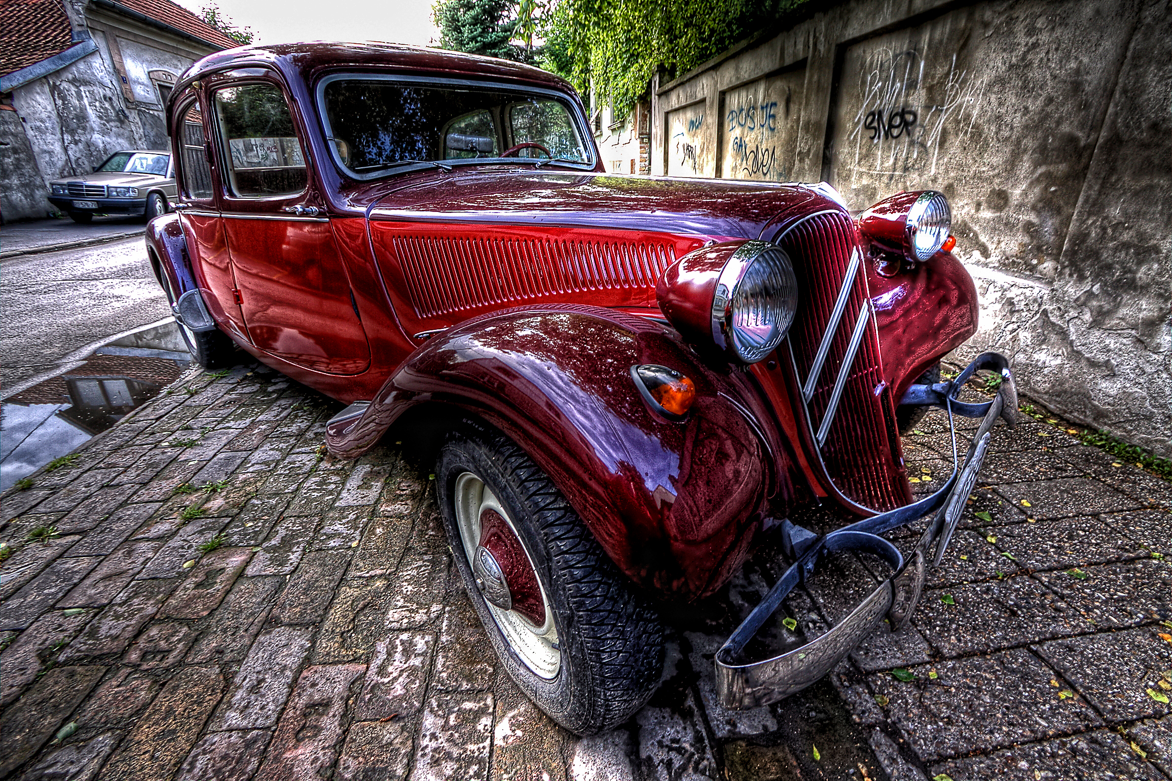 vehicles, citroën, french car, traction Full HD