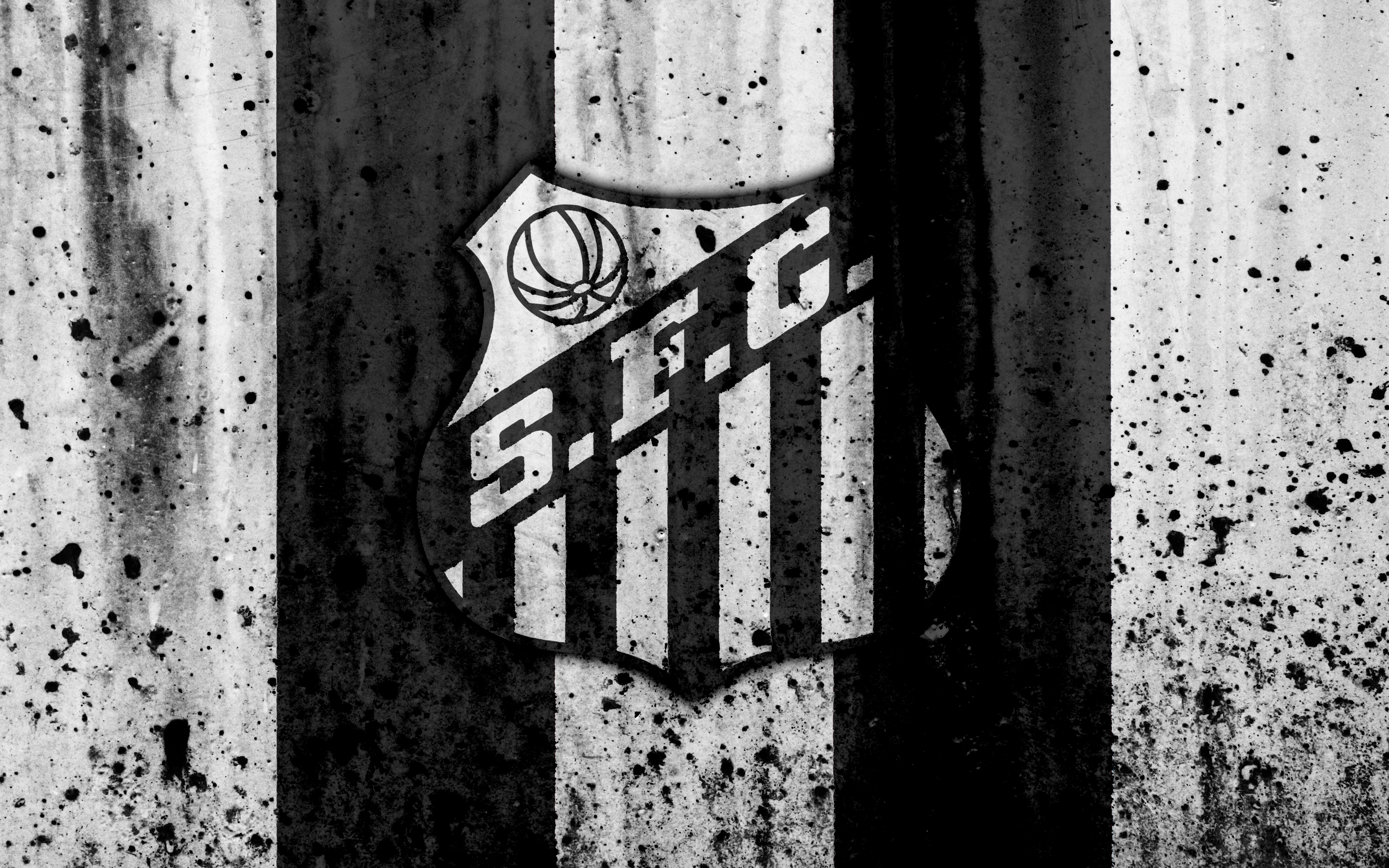 Baixar papel de parede para celular de Esportes, Futebol, Logotipo, Emblema, Santos Fc gratuito.