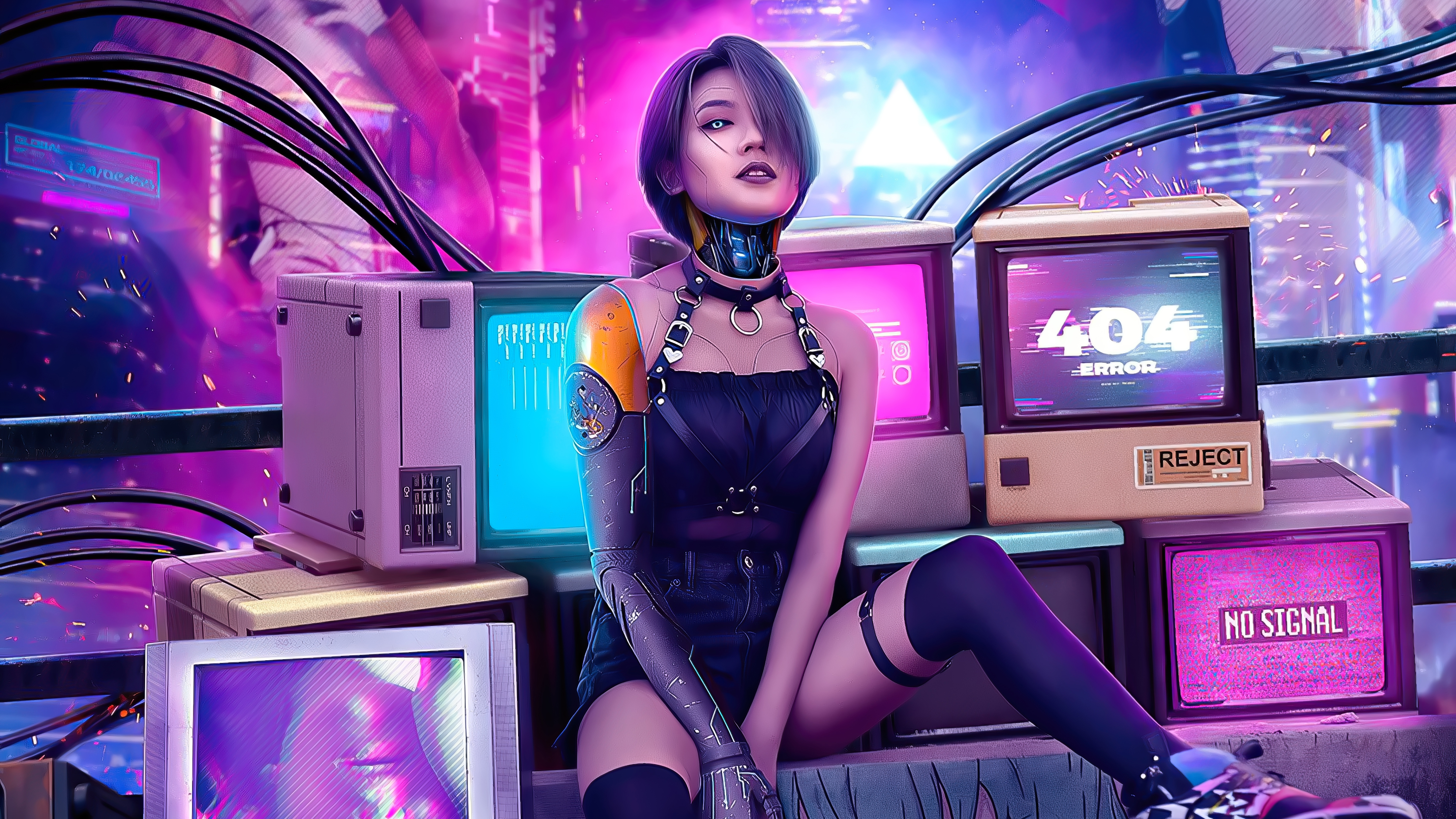 Neon cyberpunk фото 119