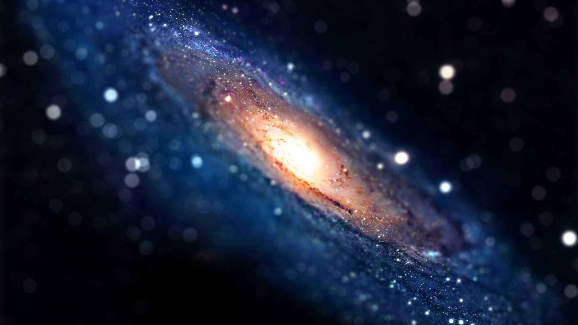 Галактика Андромеды звезды