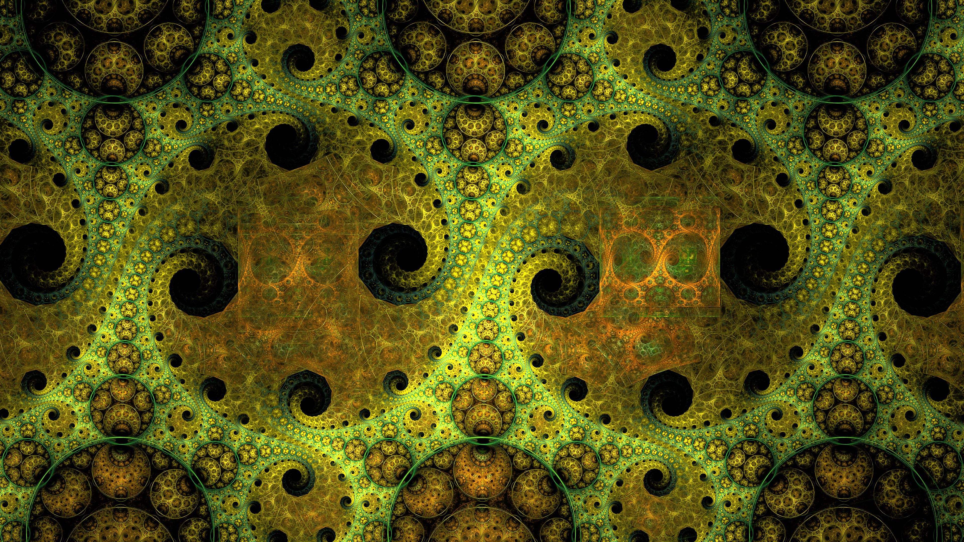 Download mobile wallpaper Pattern, Involute, Intricate, Swirling, Confused, Abstract, Fractal for free.